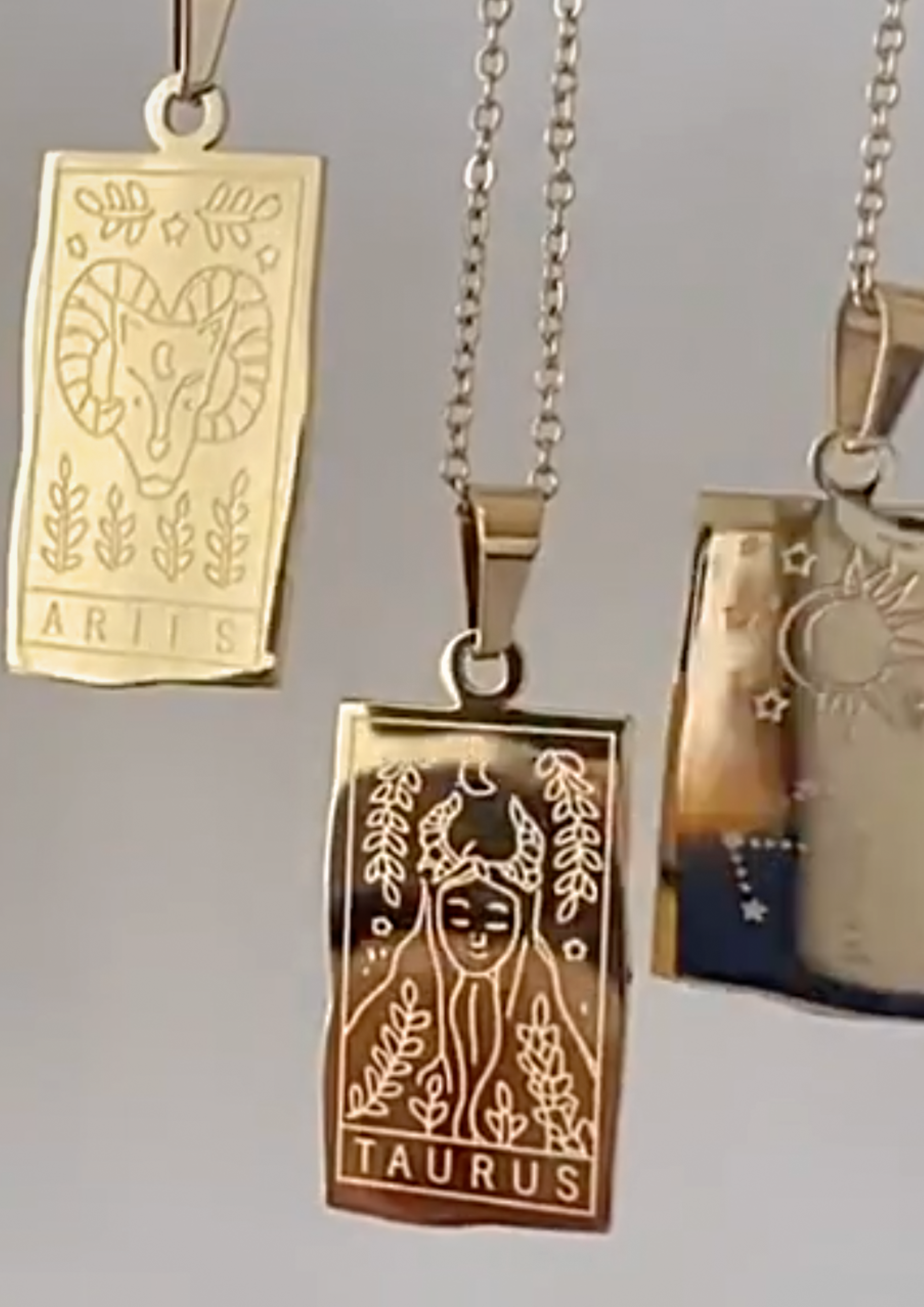 Zodia Halskette I Gold