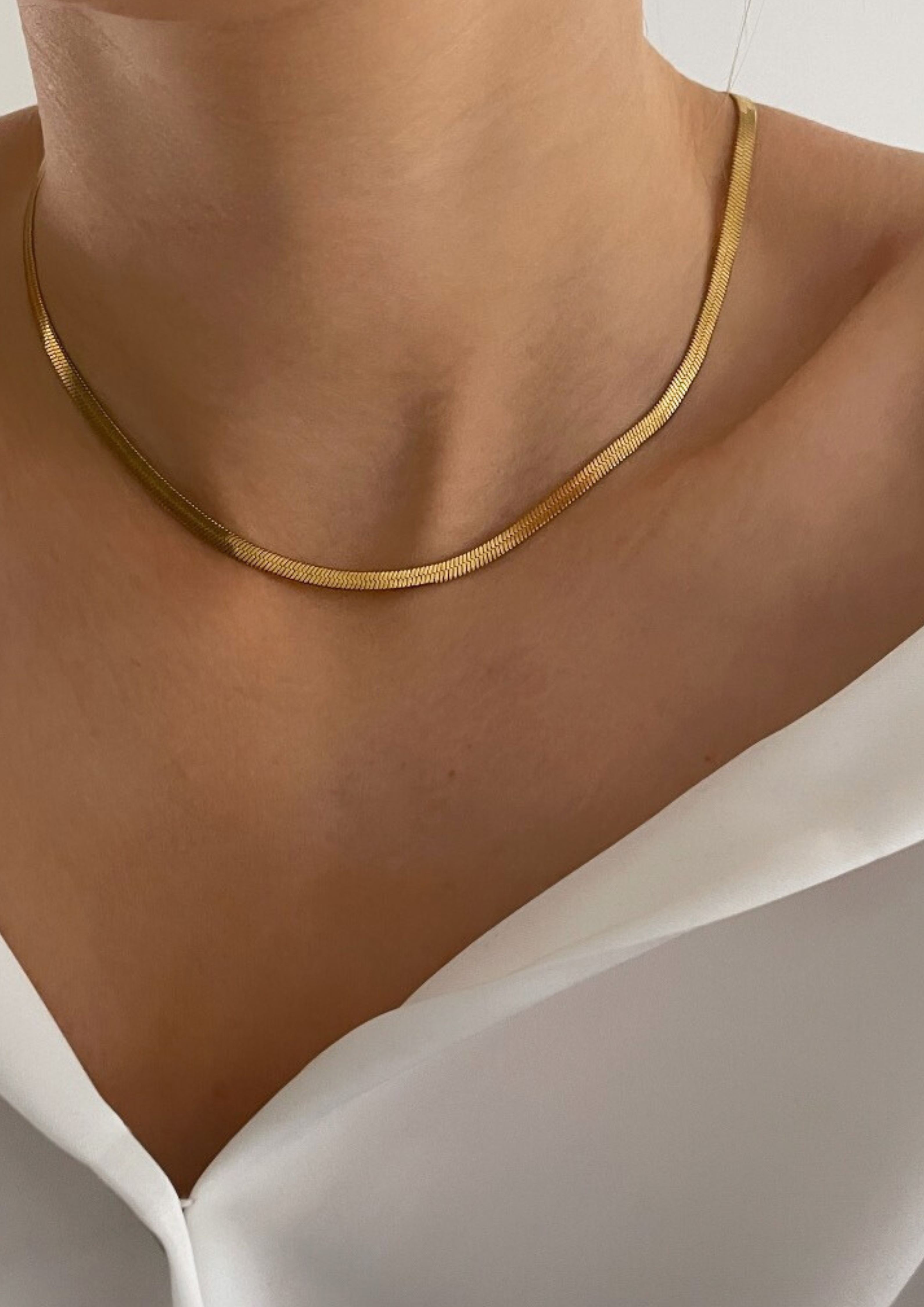 Luna Halskette 3mm I Gold