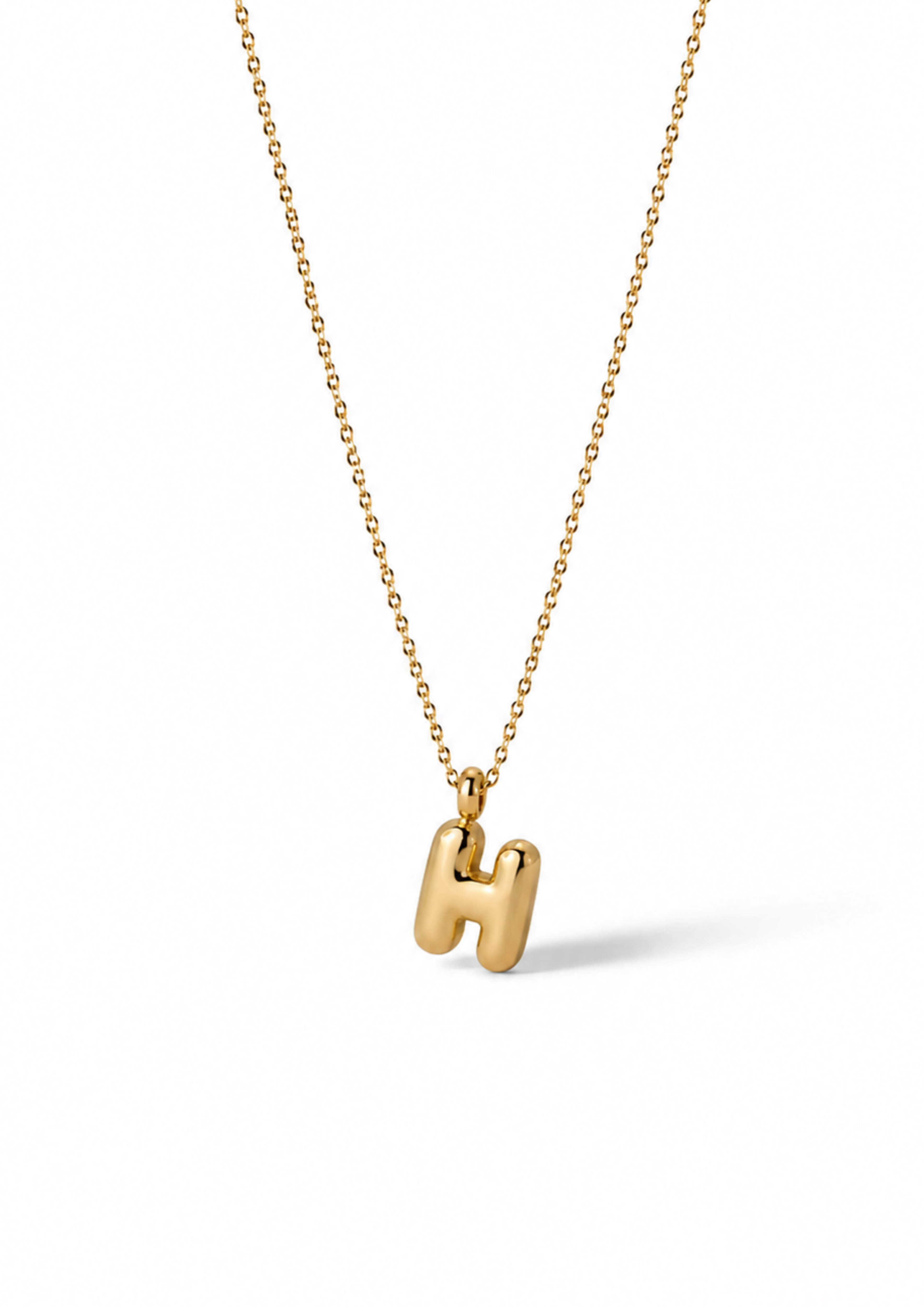 Letter Necklace | Gold