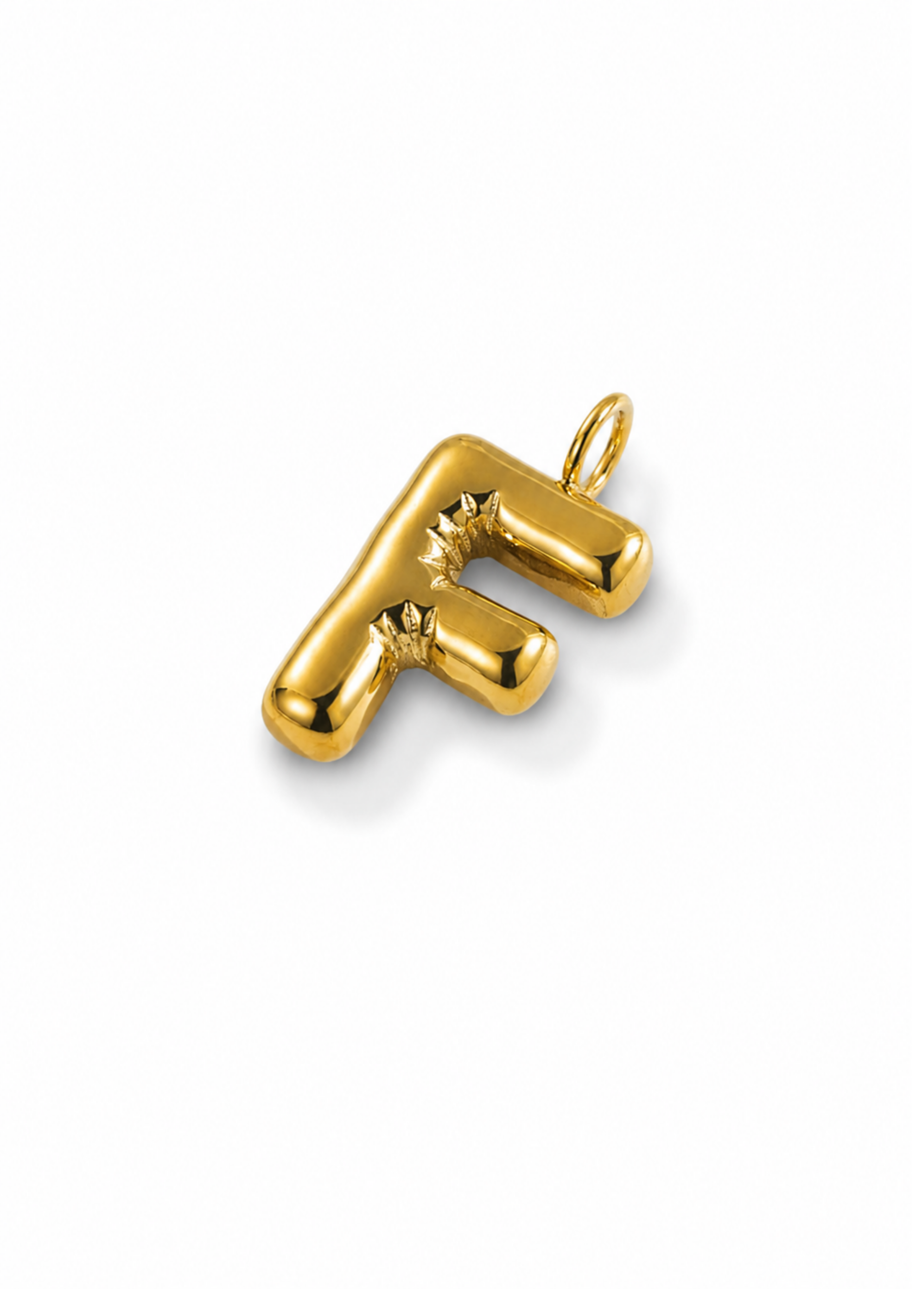 Letter Charm I Gold