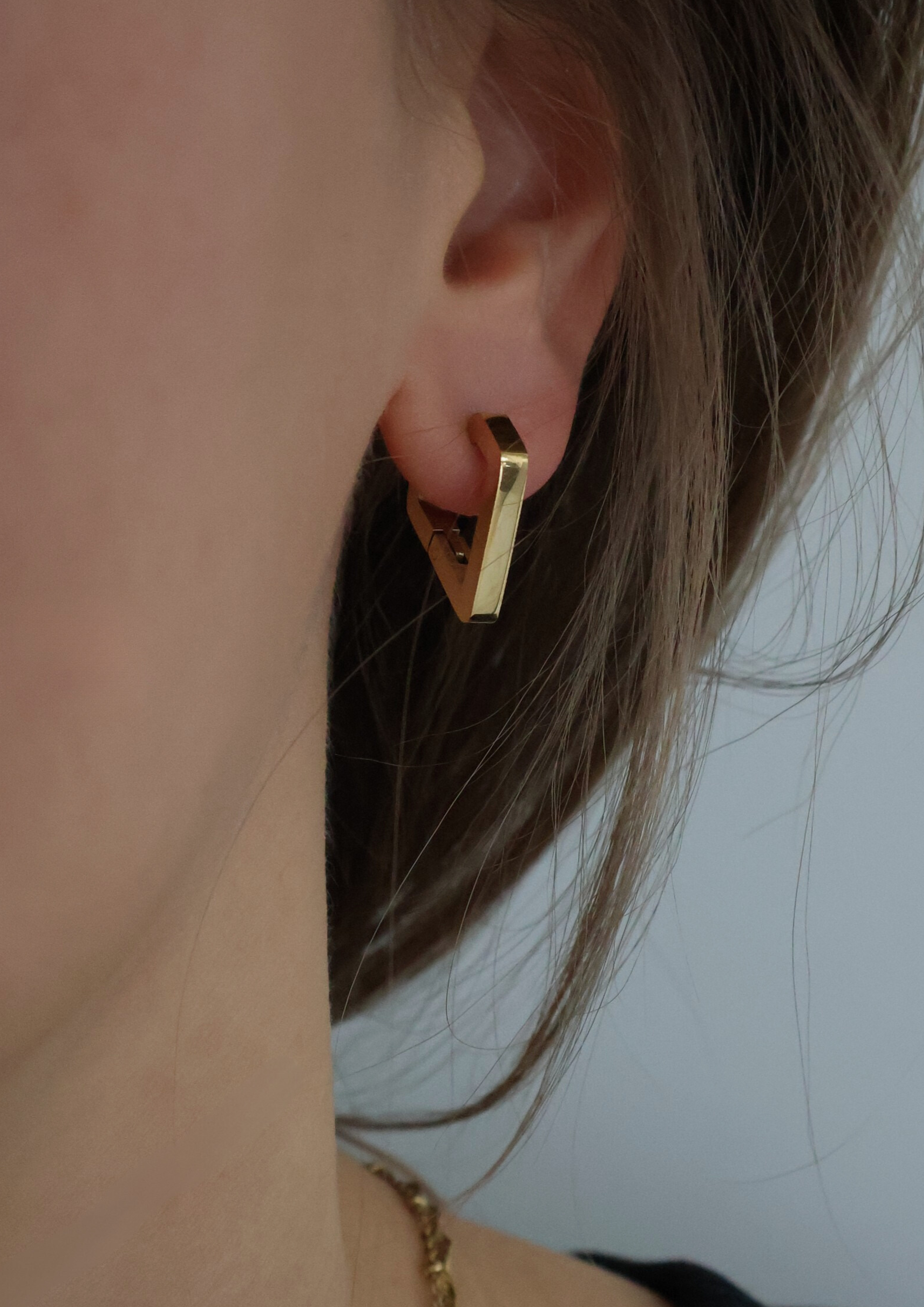 Prism Ohrringe I Gold