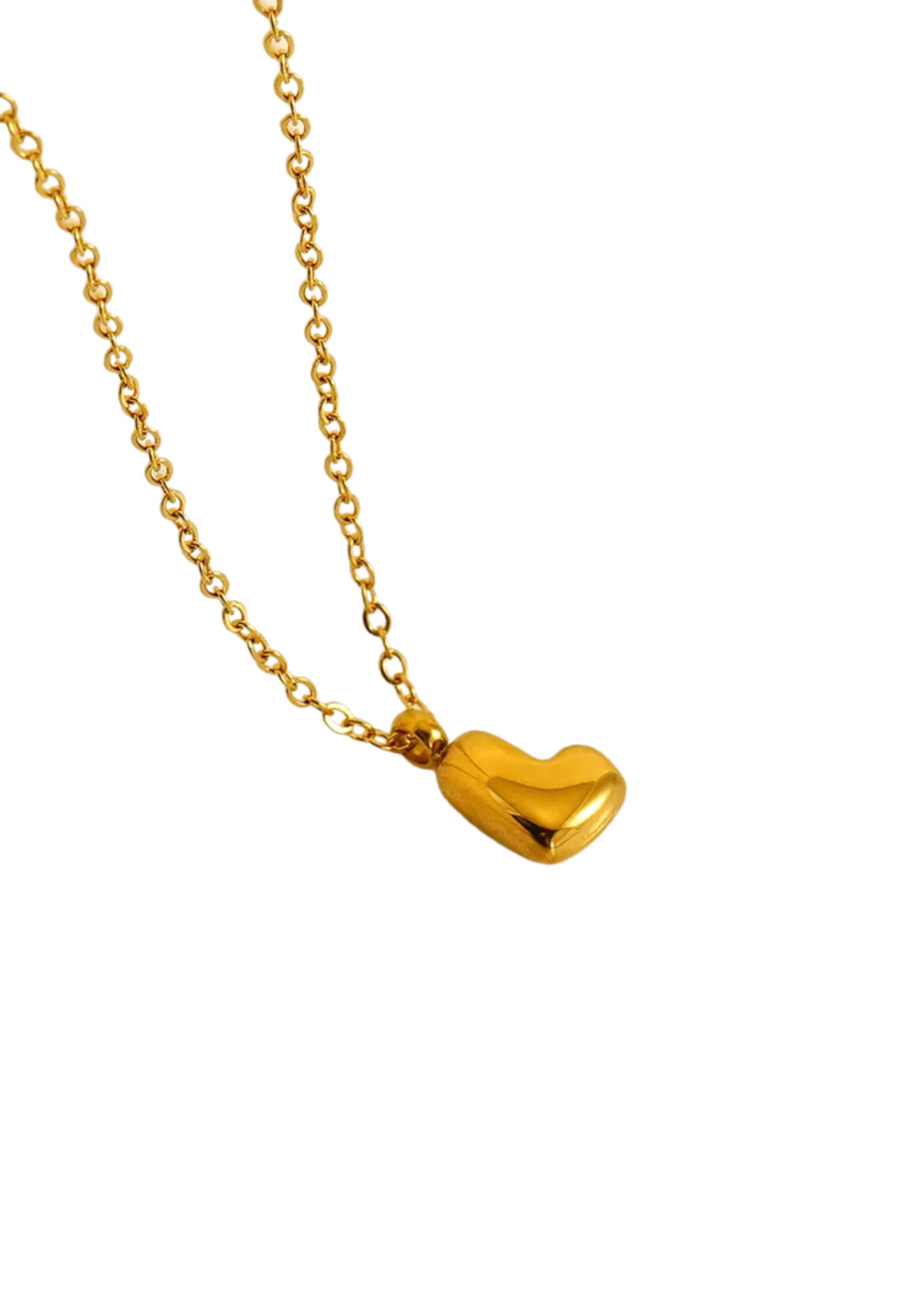 Letter Halskette I Gold