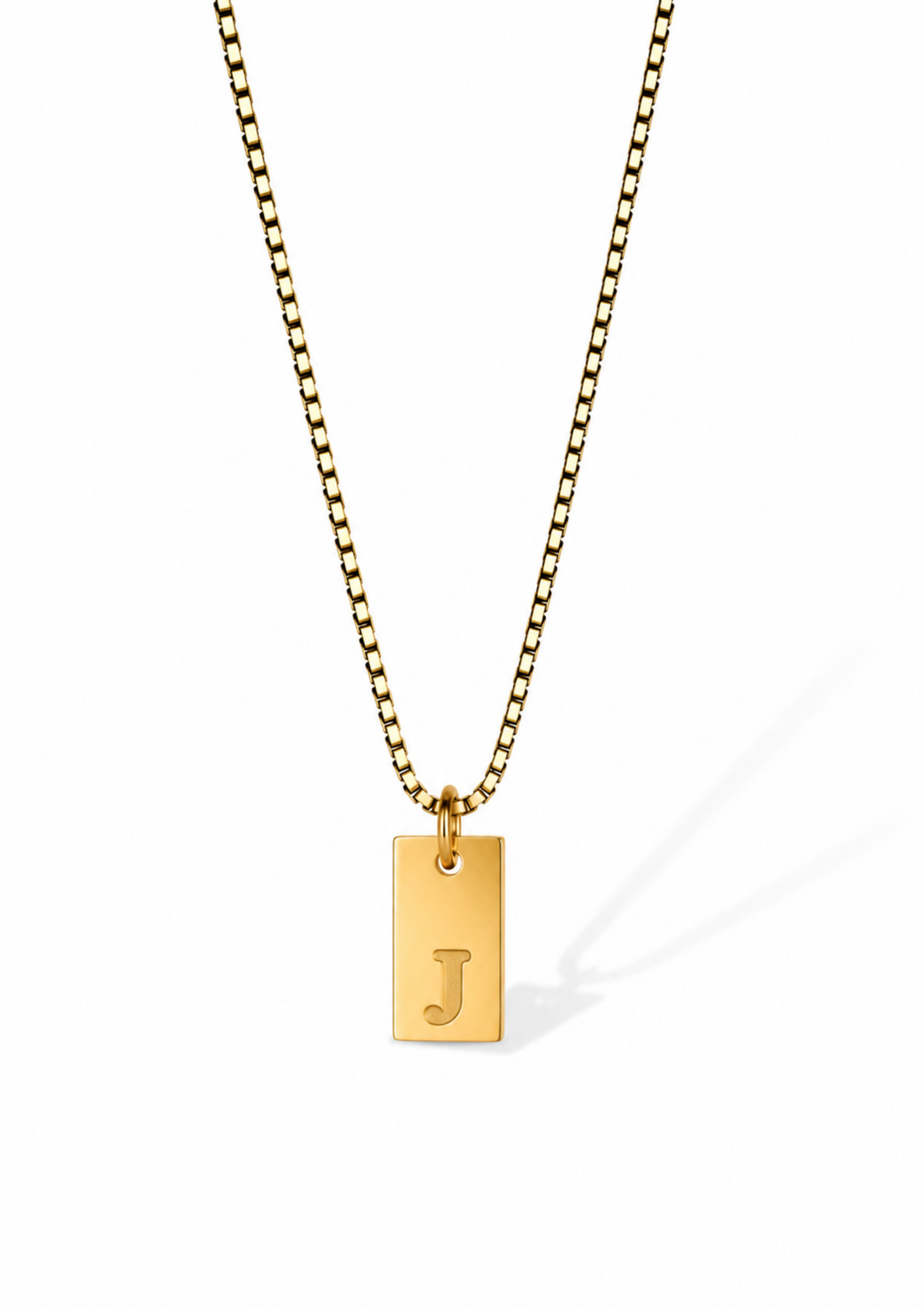 Alpha Halskette I Gold