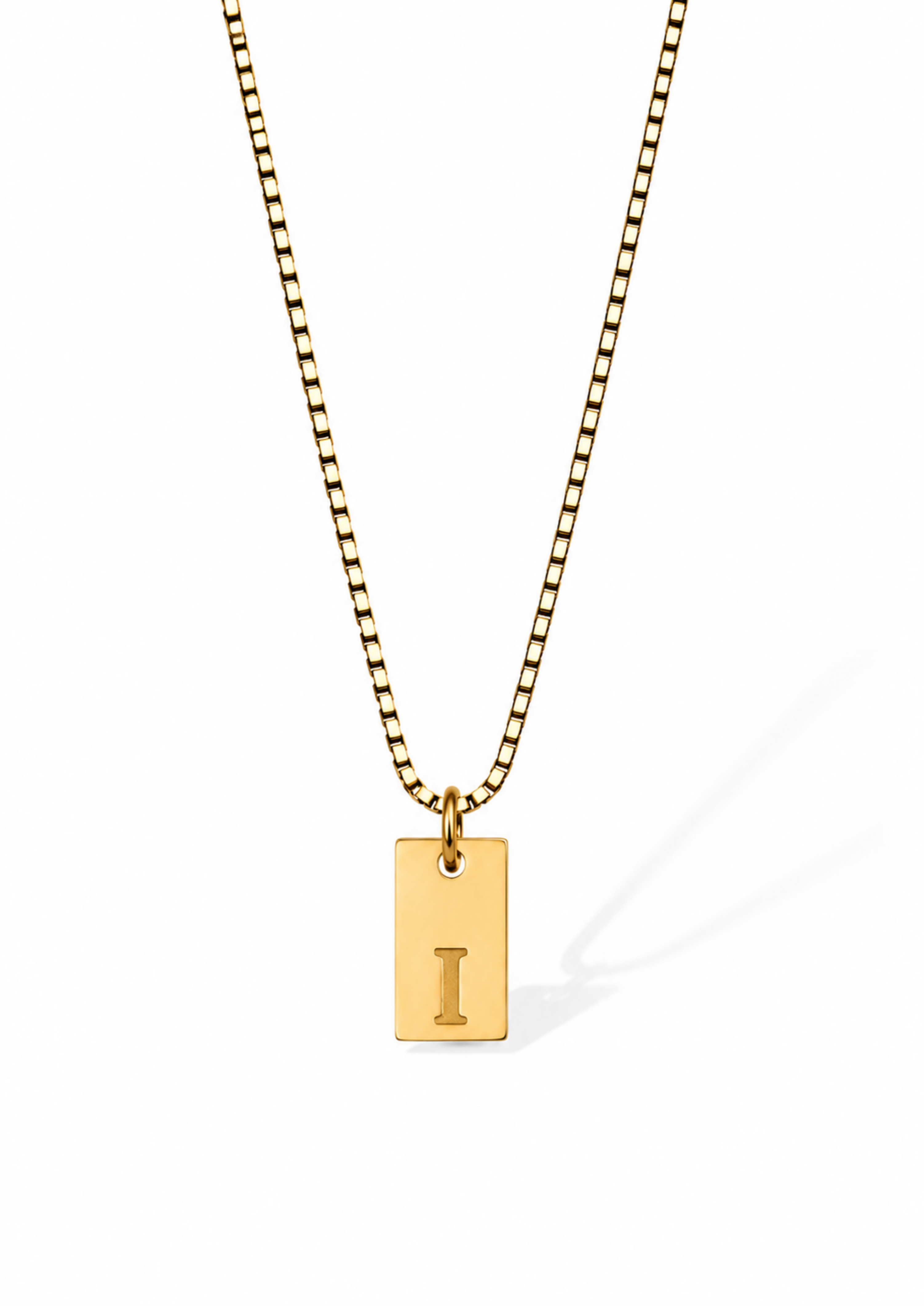 Alpha Halskette I Gold