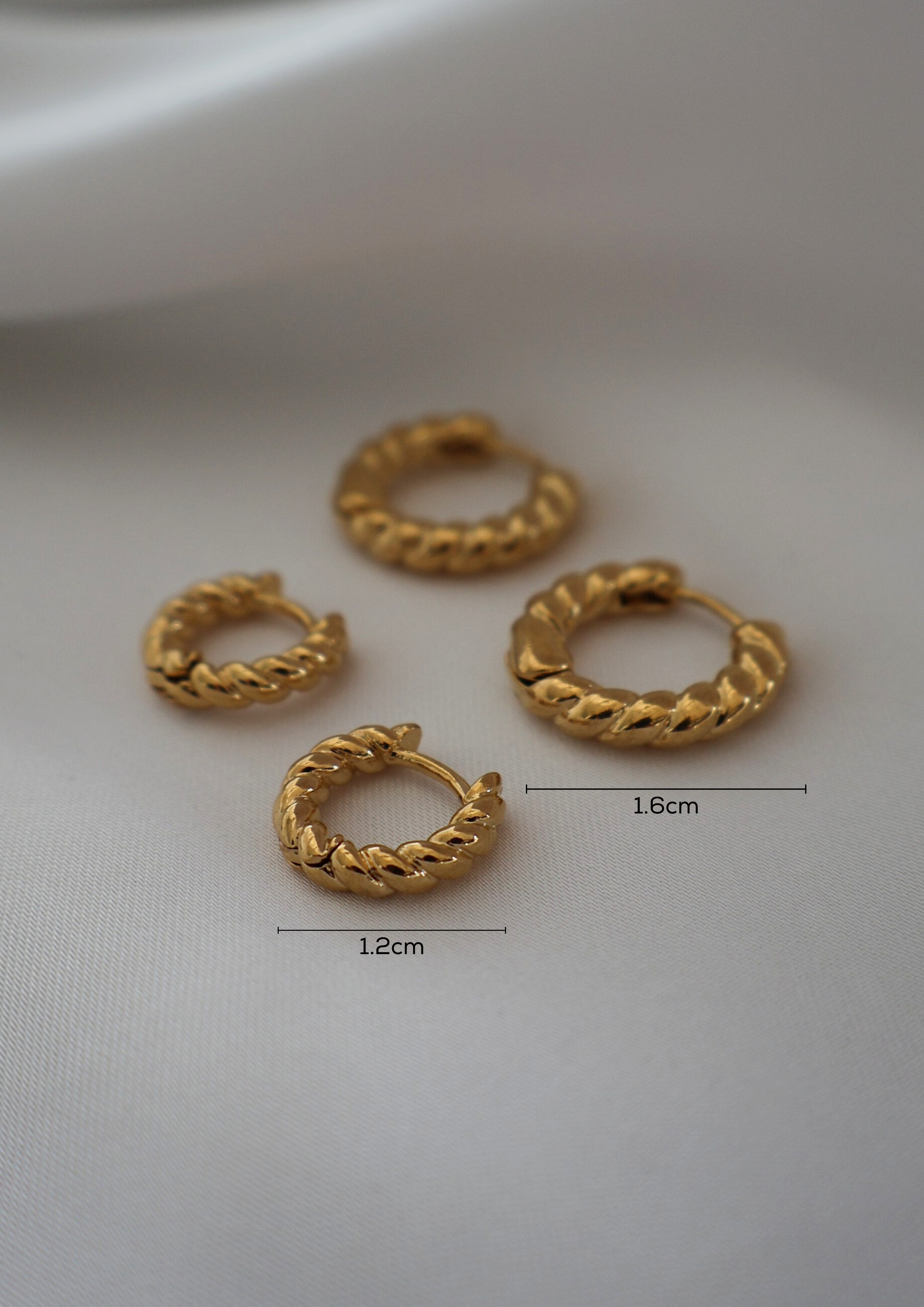 Swirl Ohrringe I GOLD