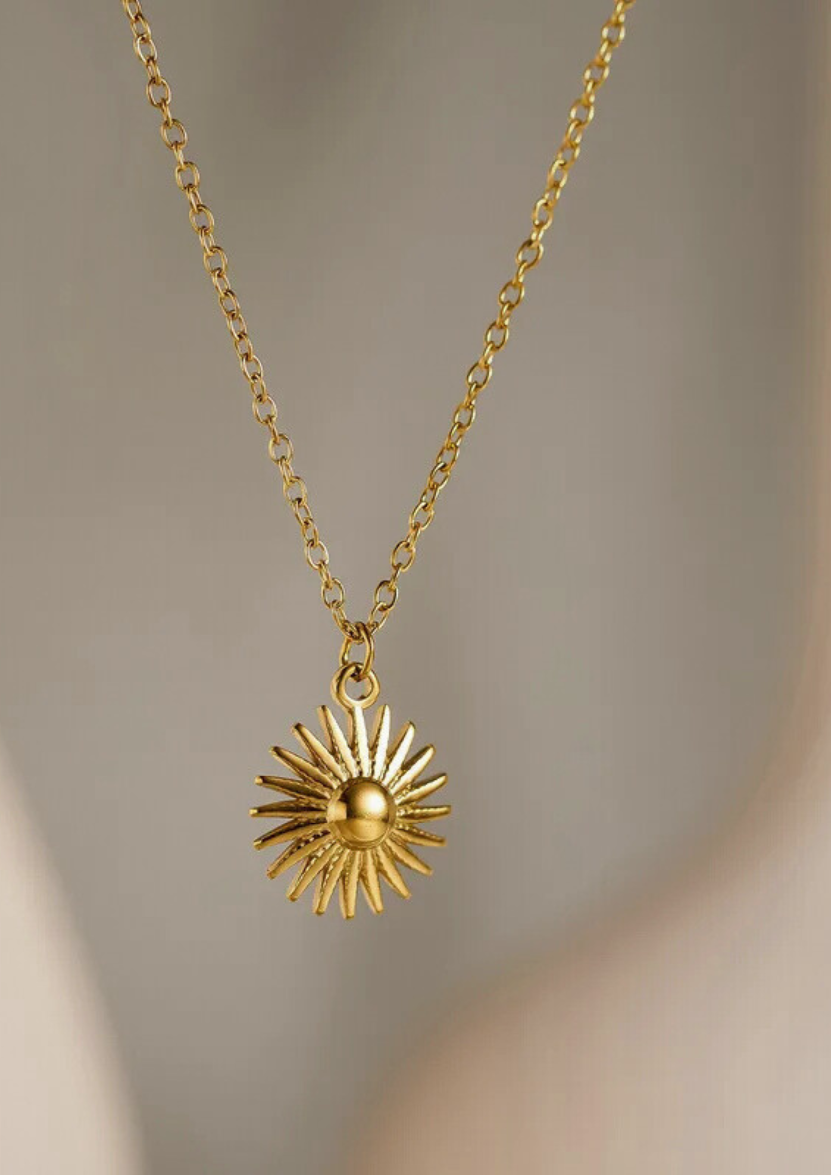 Radiance Halskette I Gold