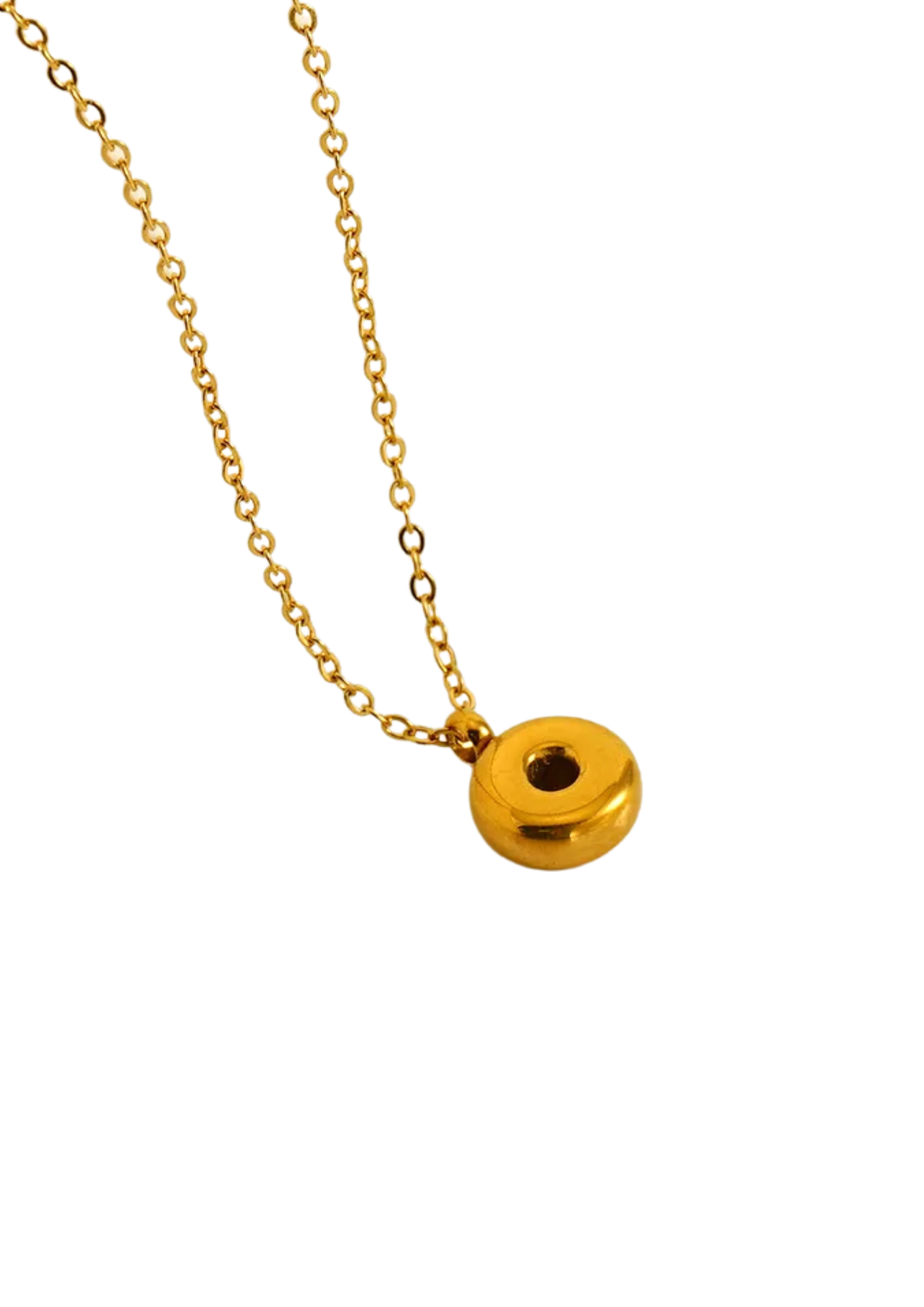 Letter Halskette I Gold