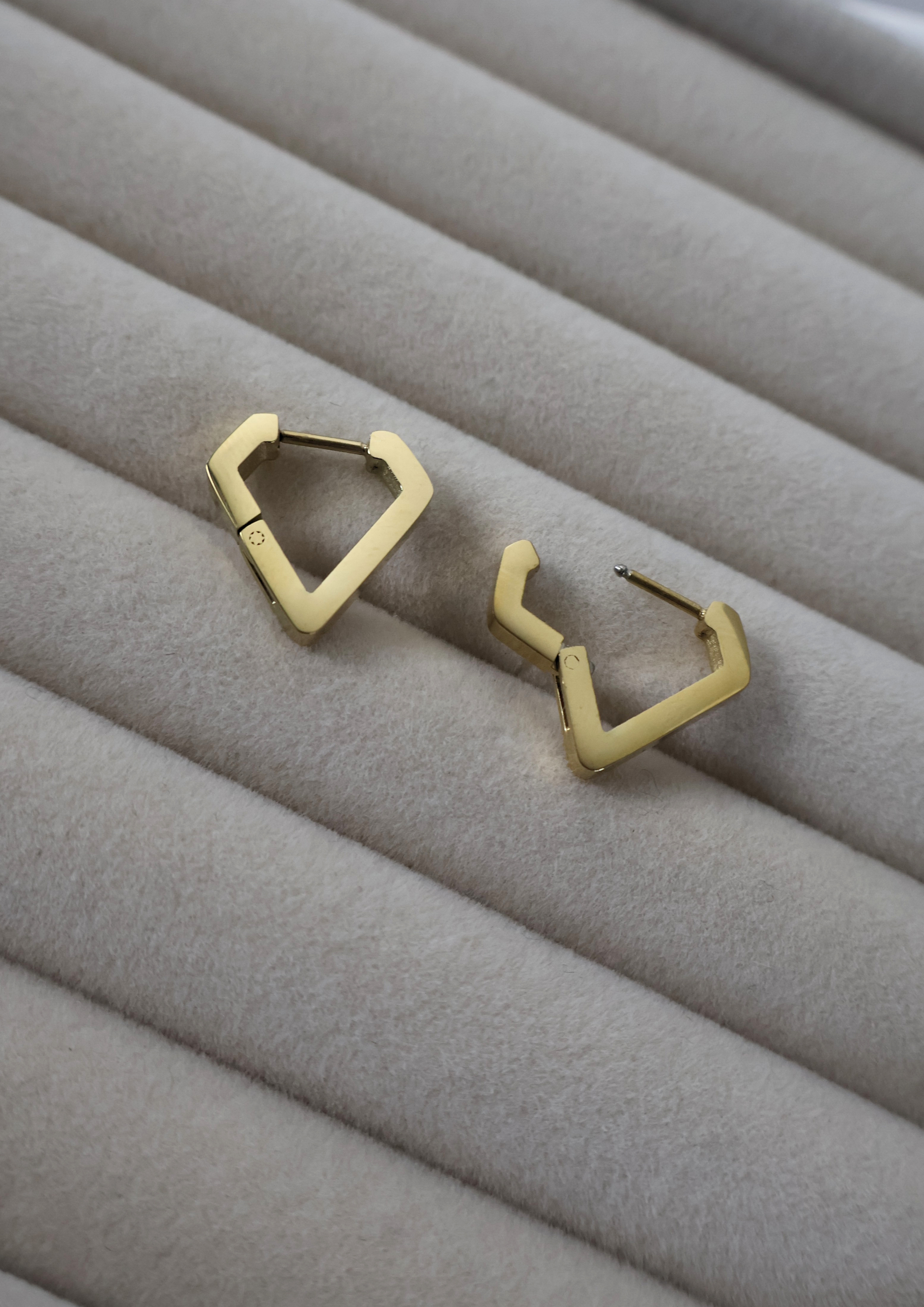 Prism Ohrringe I Gold