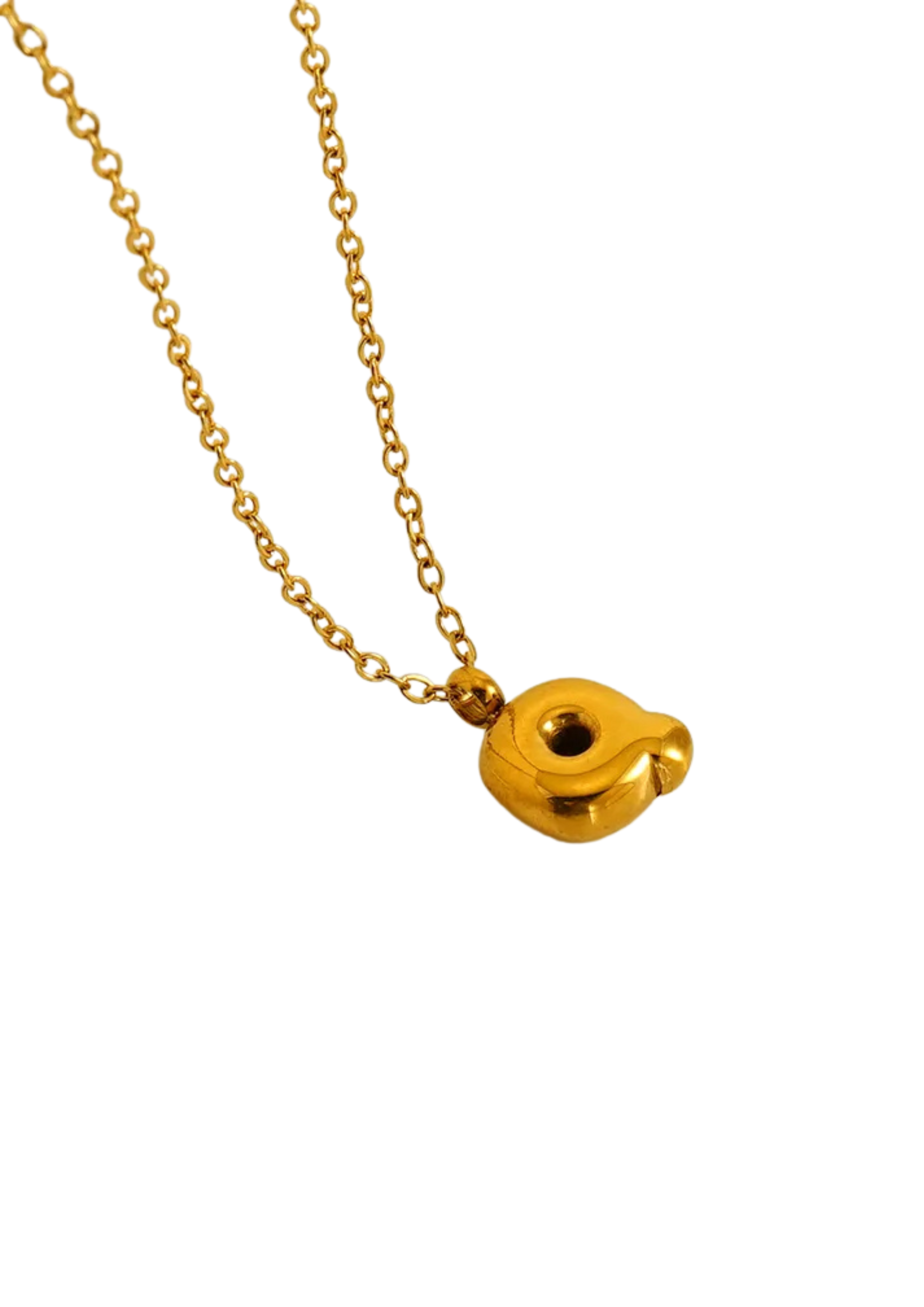 Letter Halskette I Gold