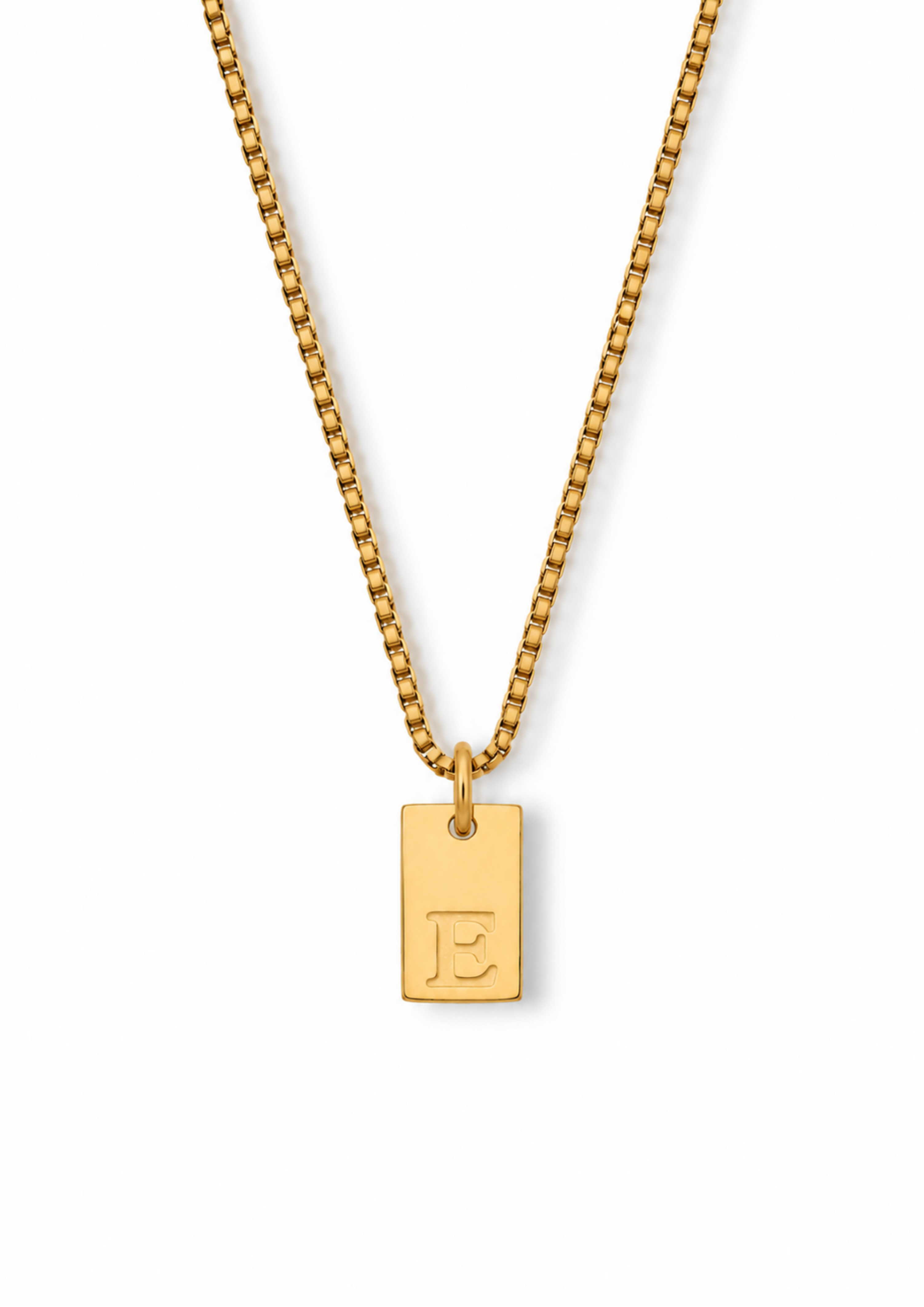 Alpha Halskette I Gold