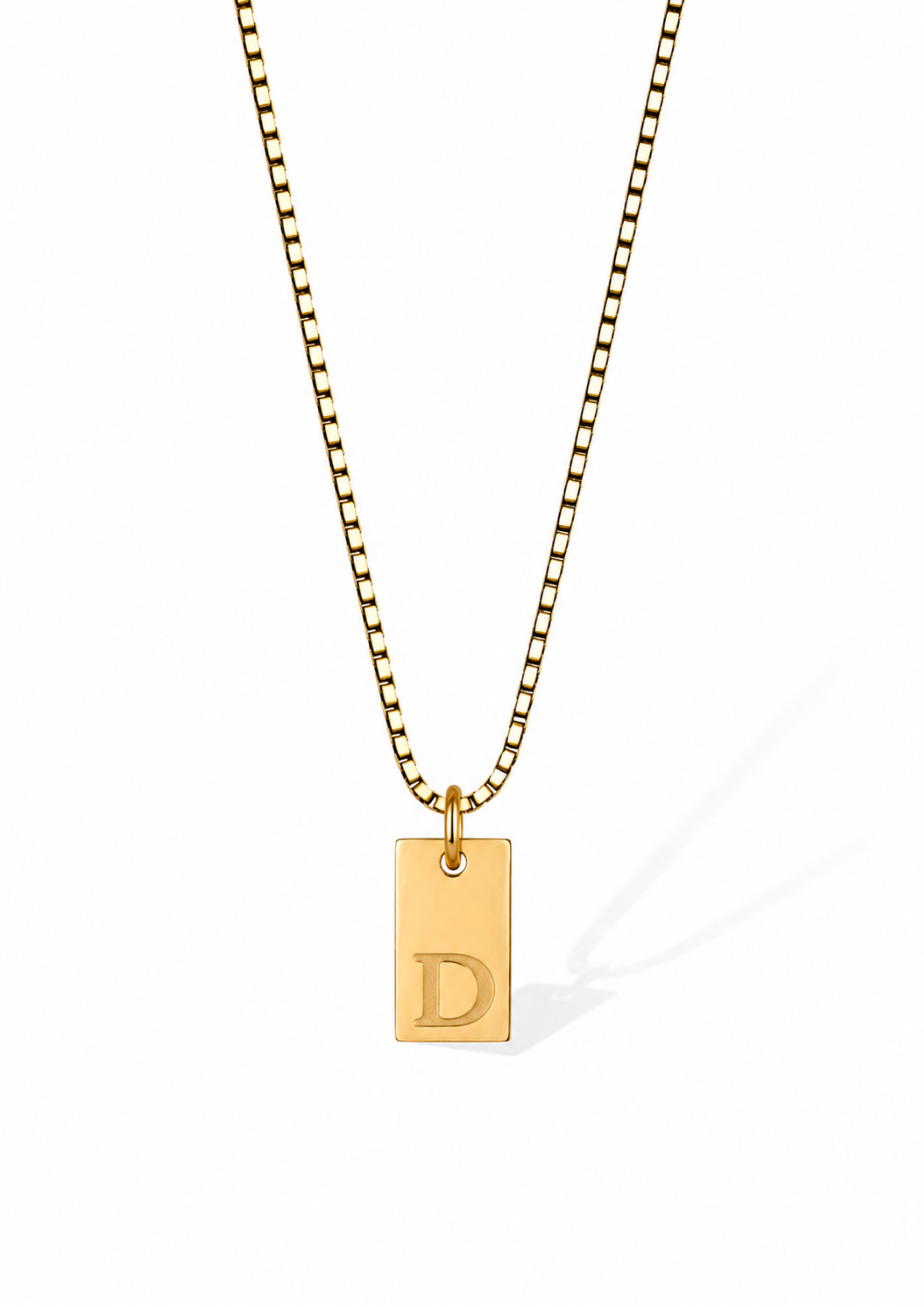 Alpha Halskette I Gold