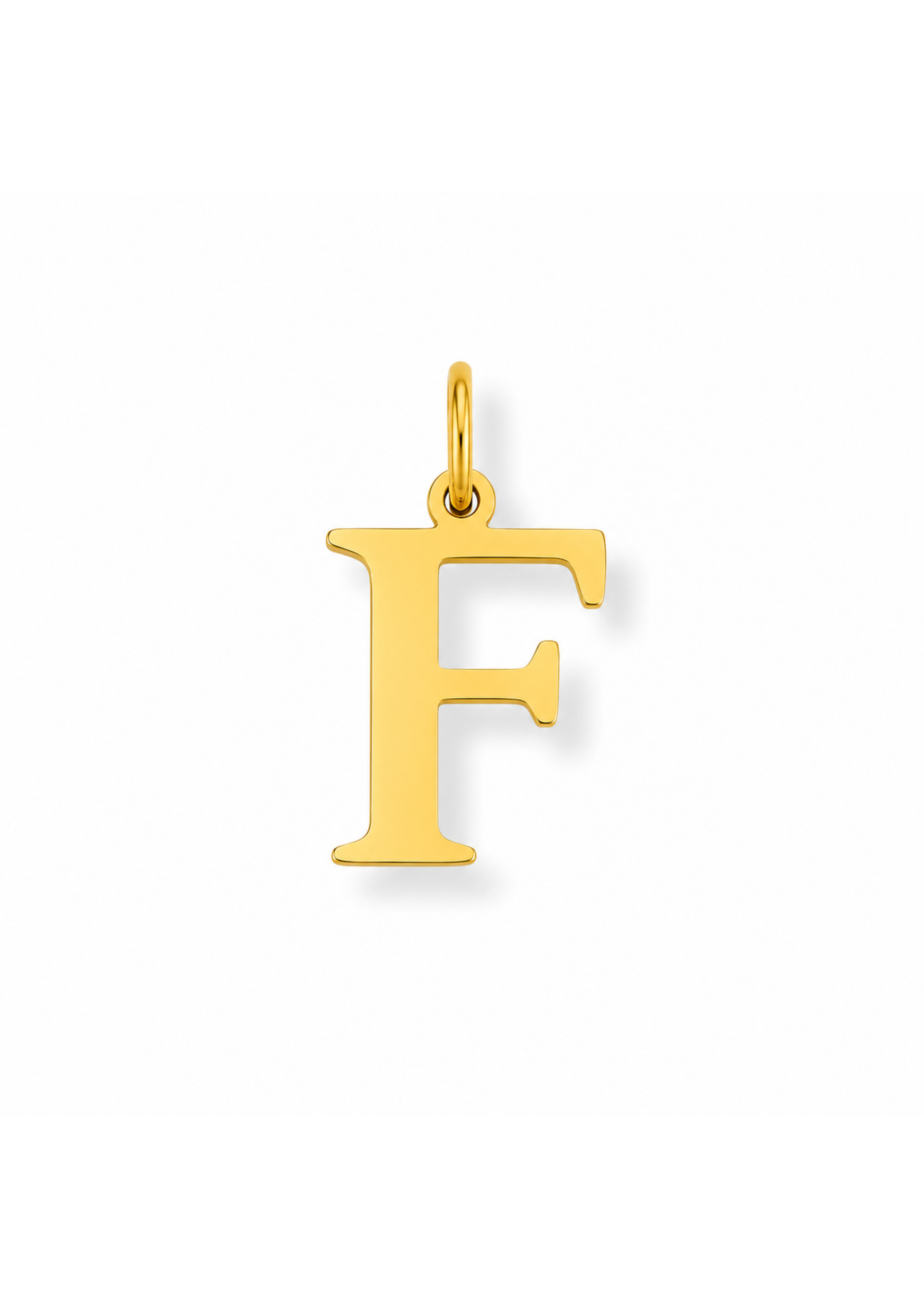 Essential Letter Charm I Gold