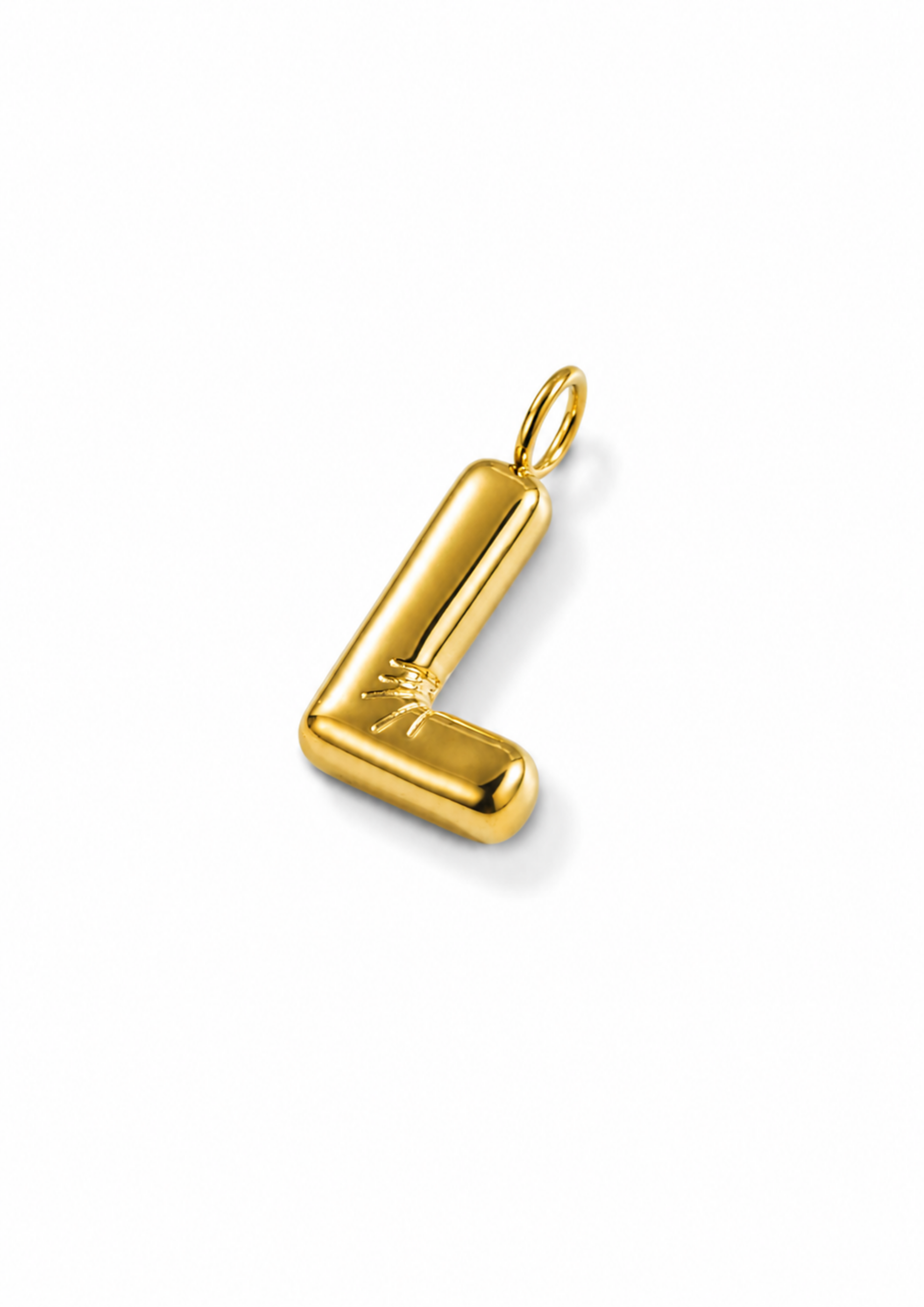 Letter Charm I Gold