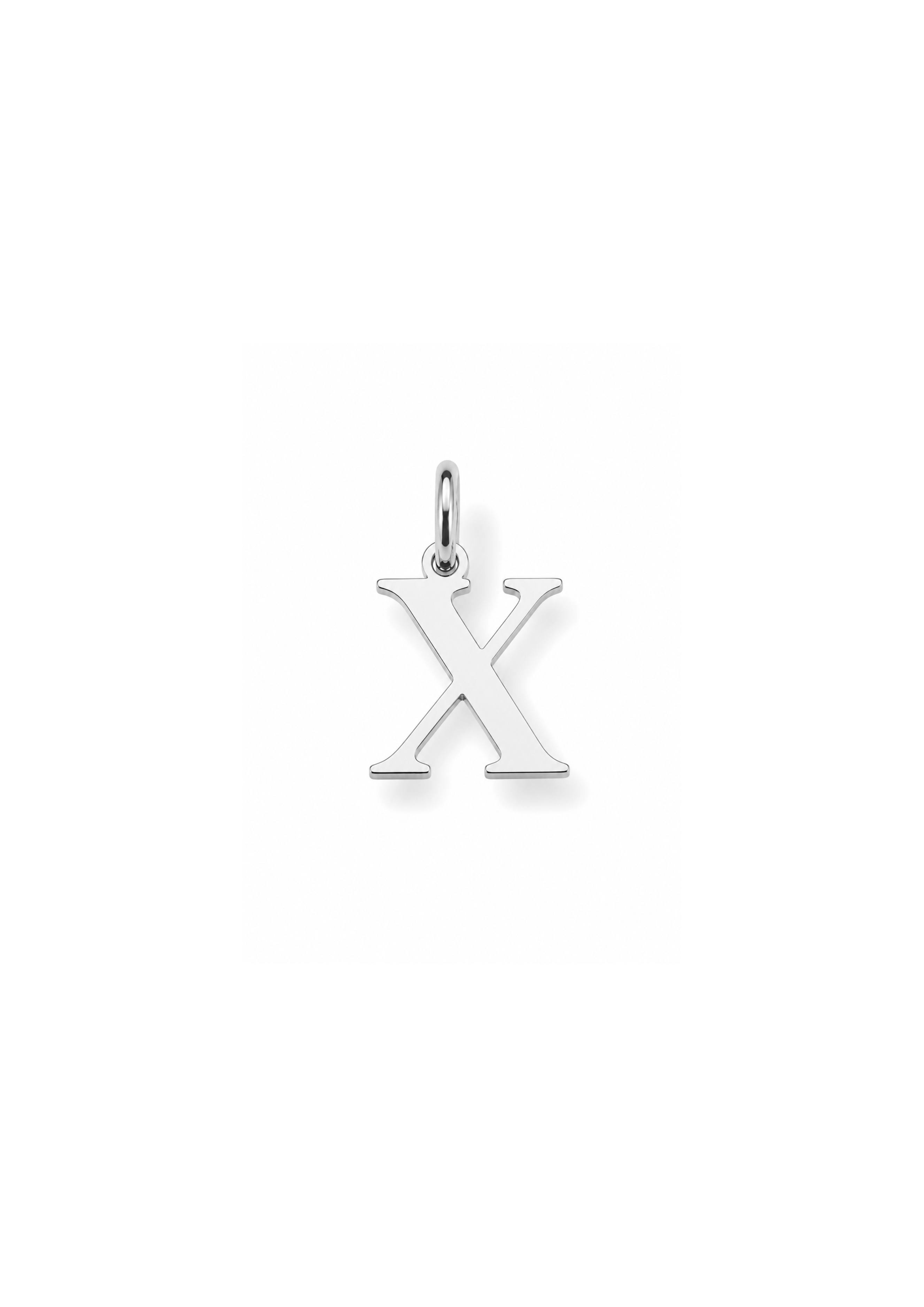 Essential Letter Charm I Silber