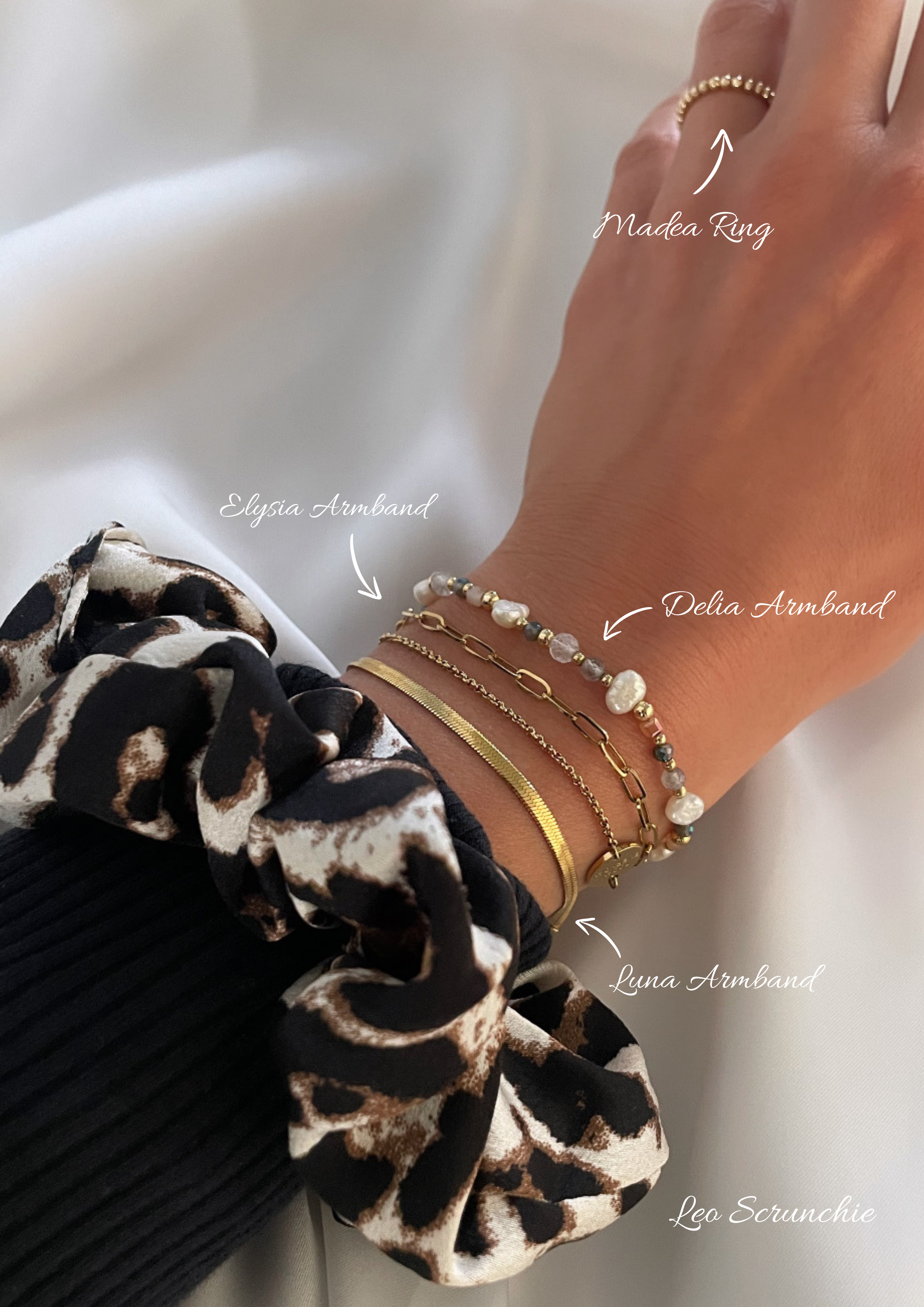 Elysia Armband I Gold
