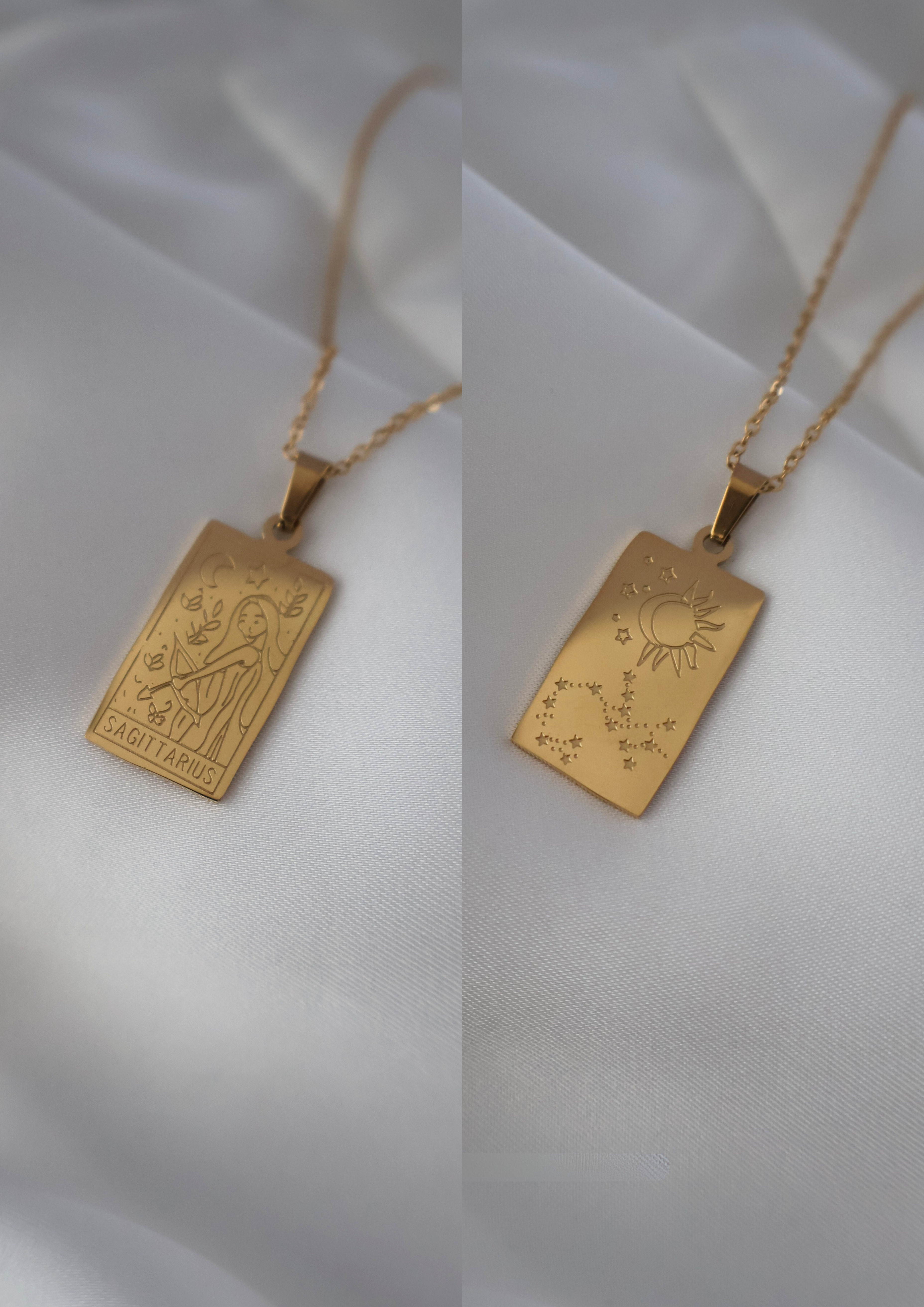 Zodia Halskette I Gold