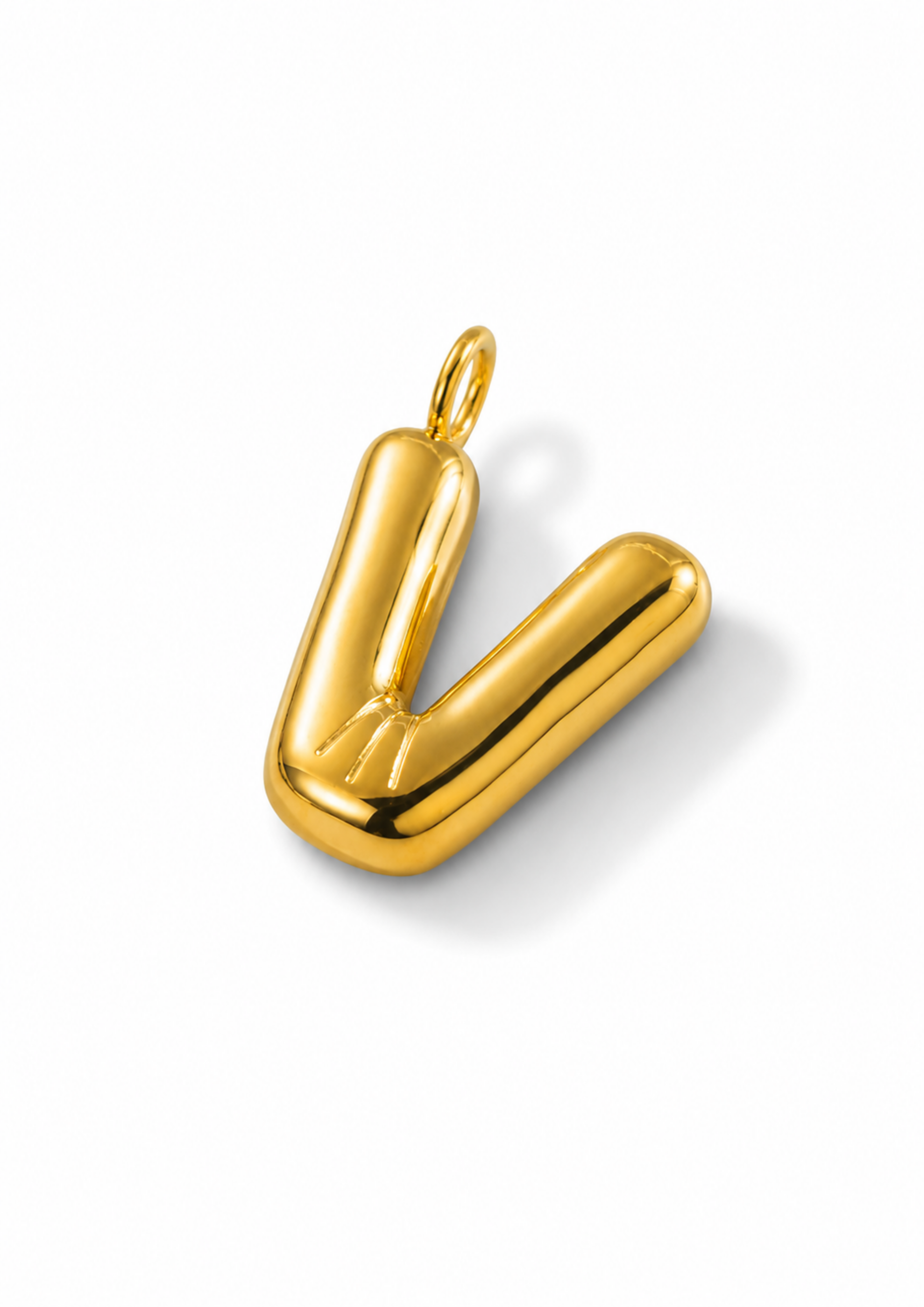 Letter Charm I Gold