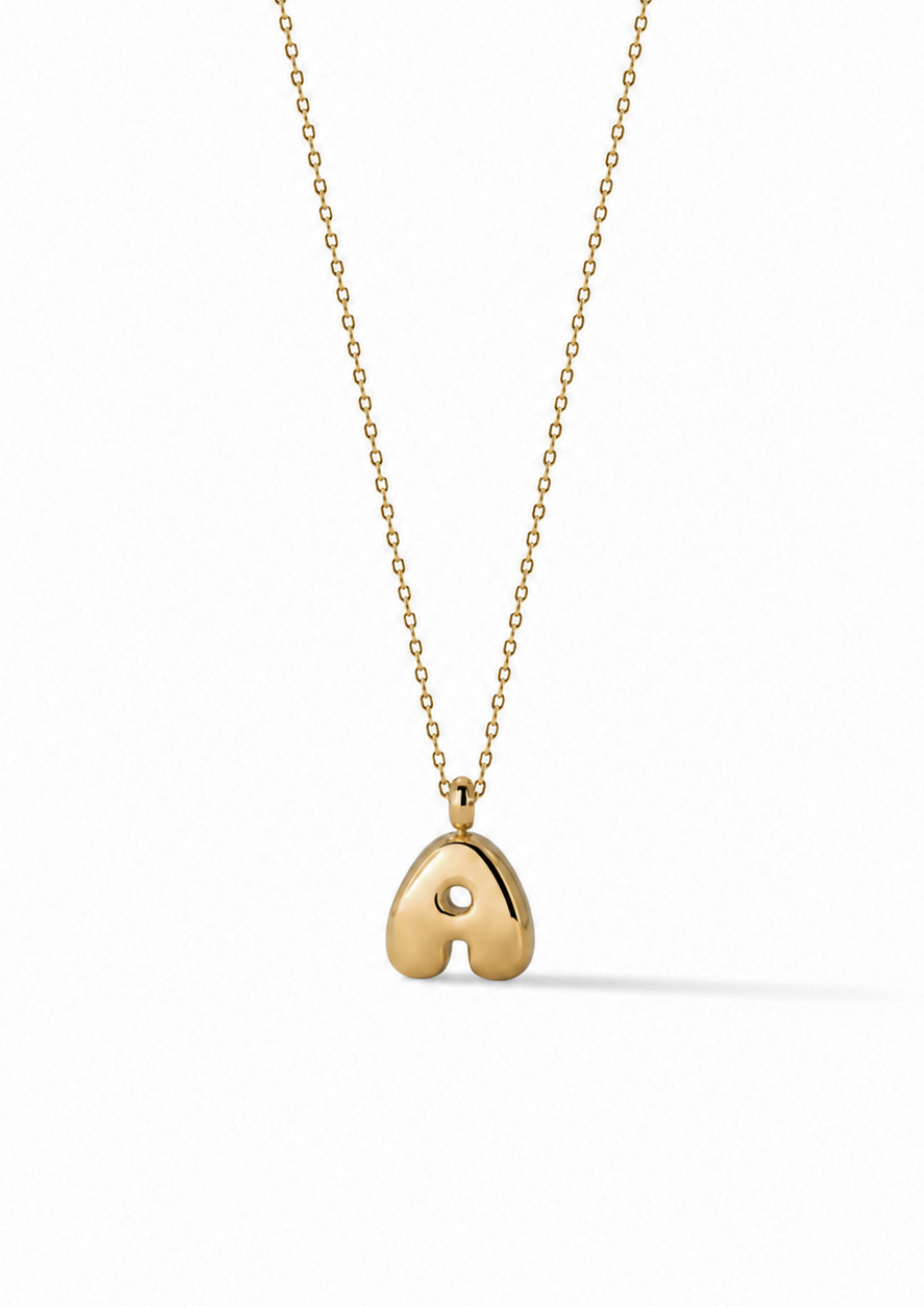 Letter Necklace | Gold