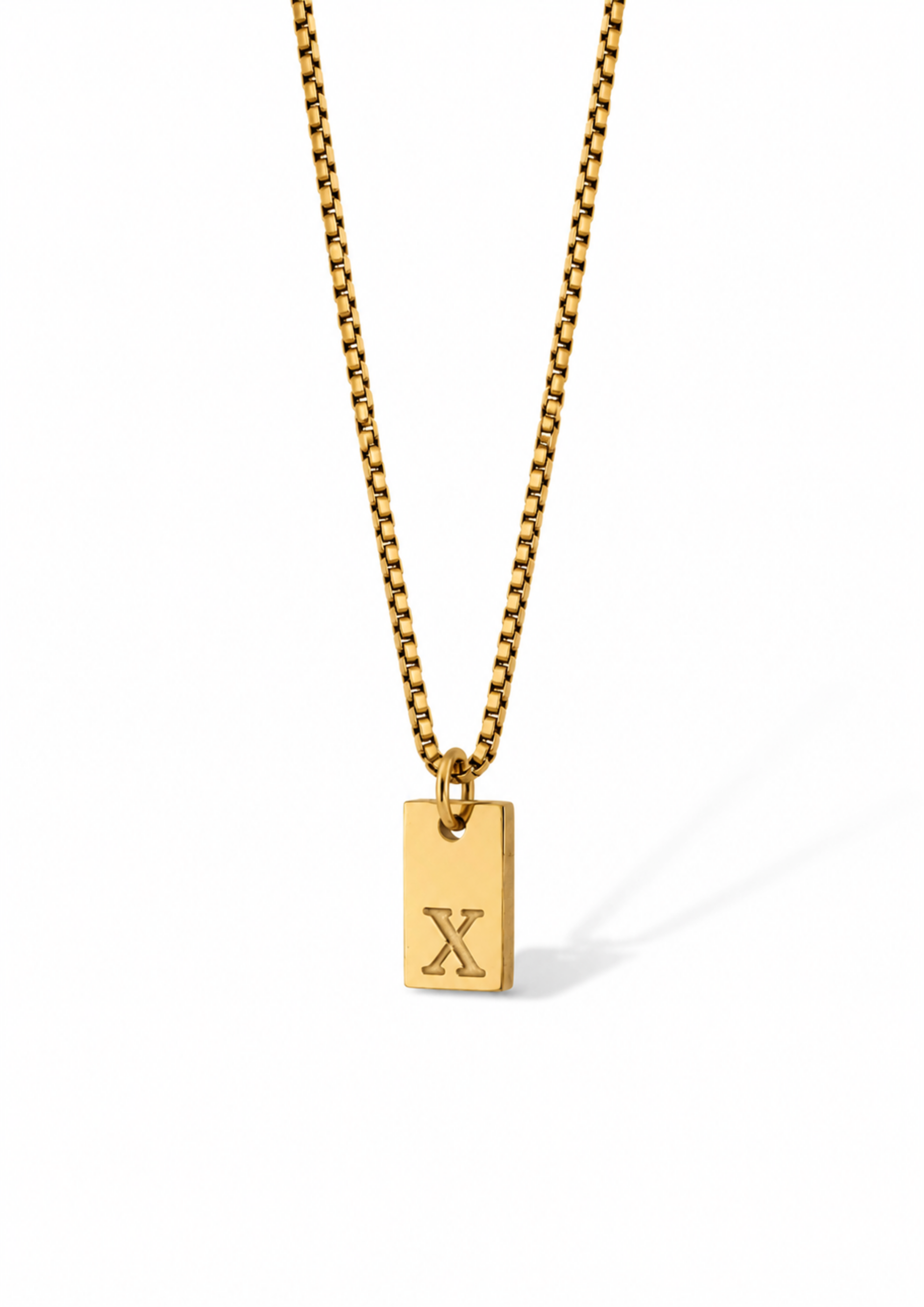 Alpha Halskette I Gold