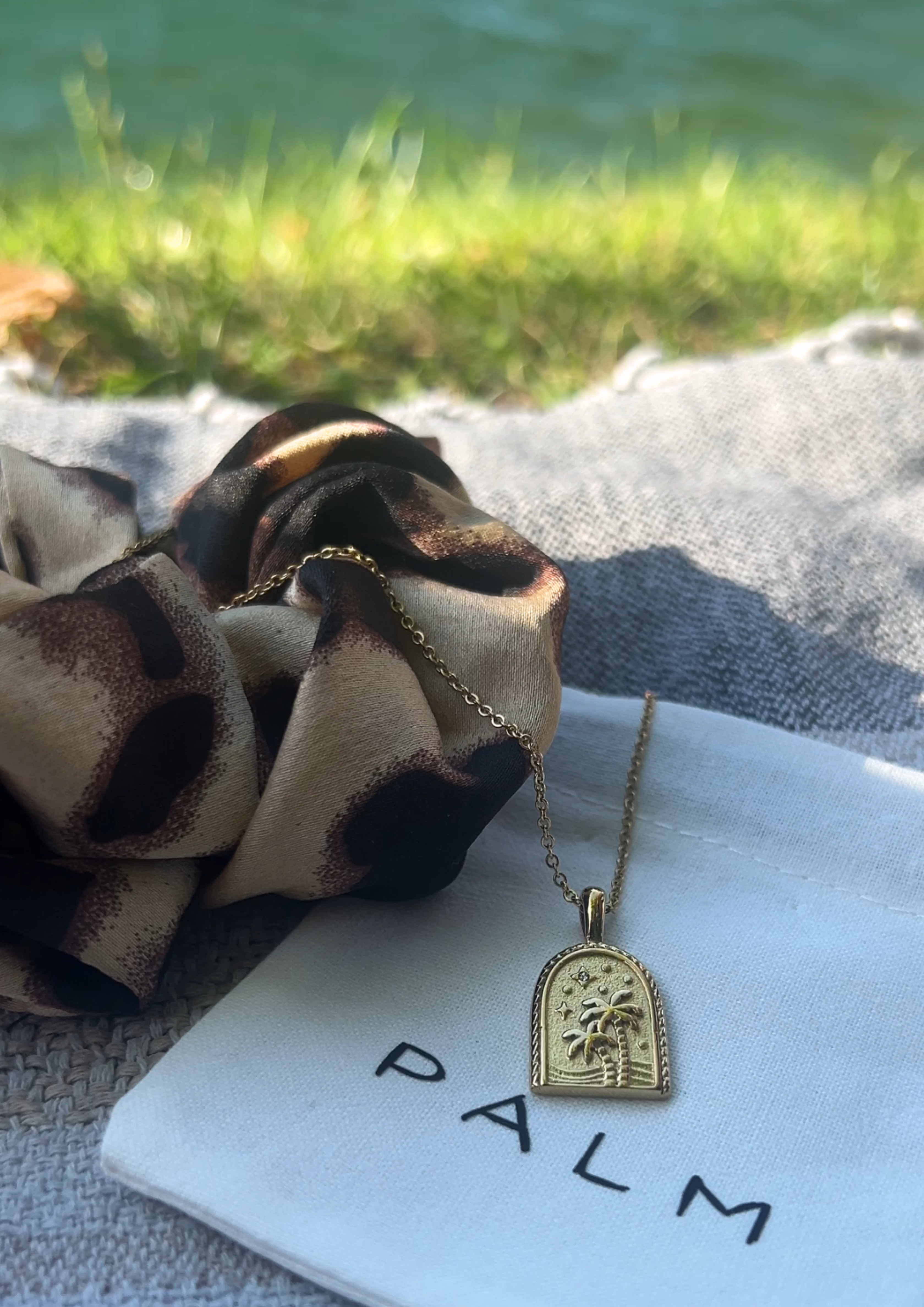 Island Halskette I Gold