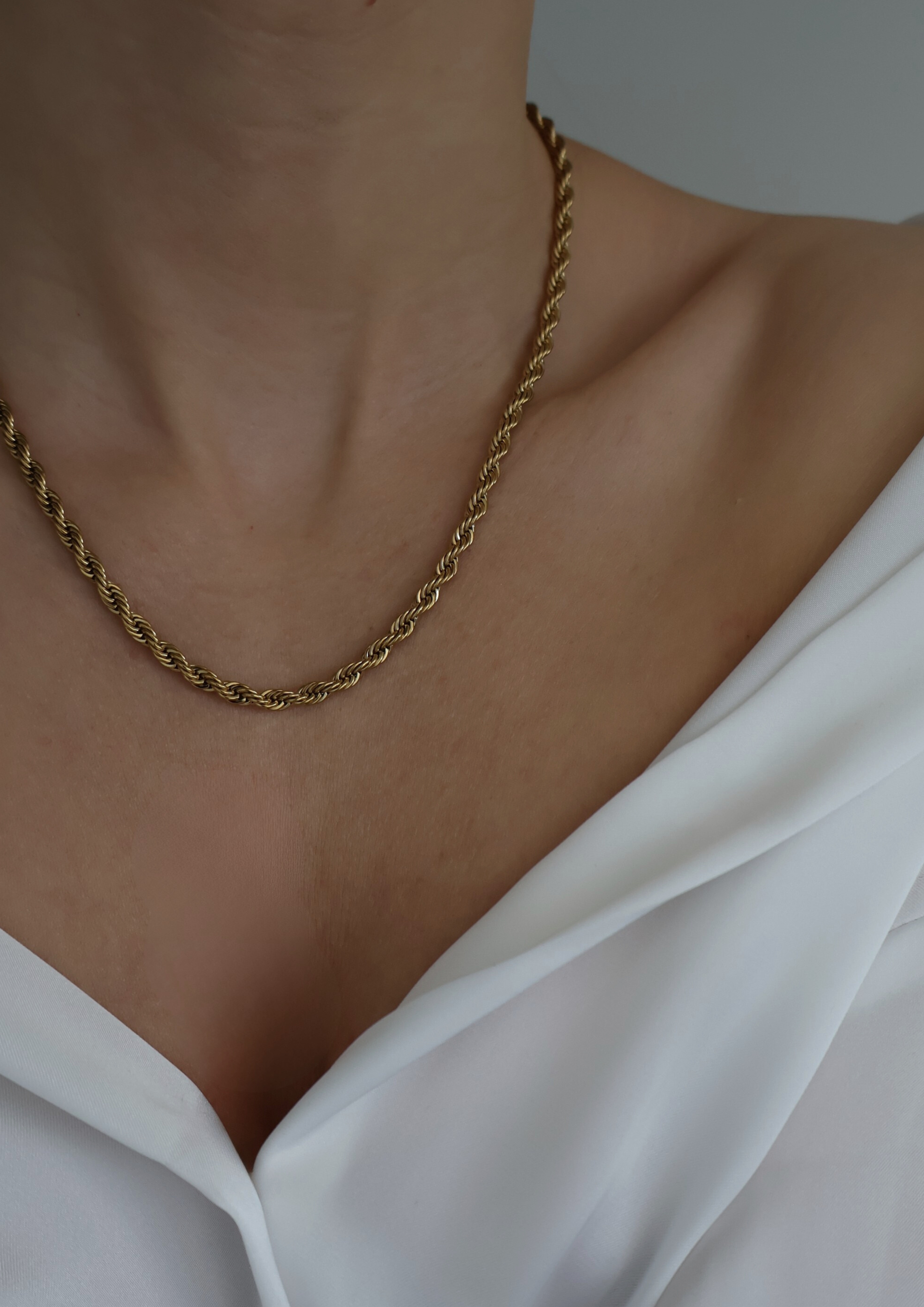 Chorda Halskette I Gold