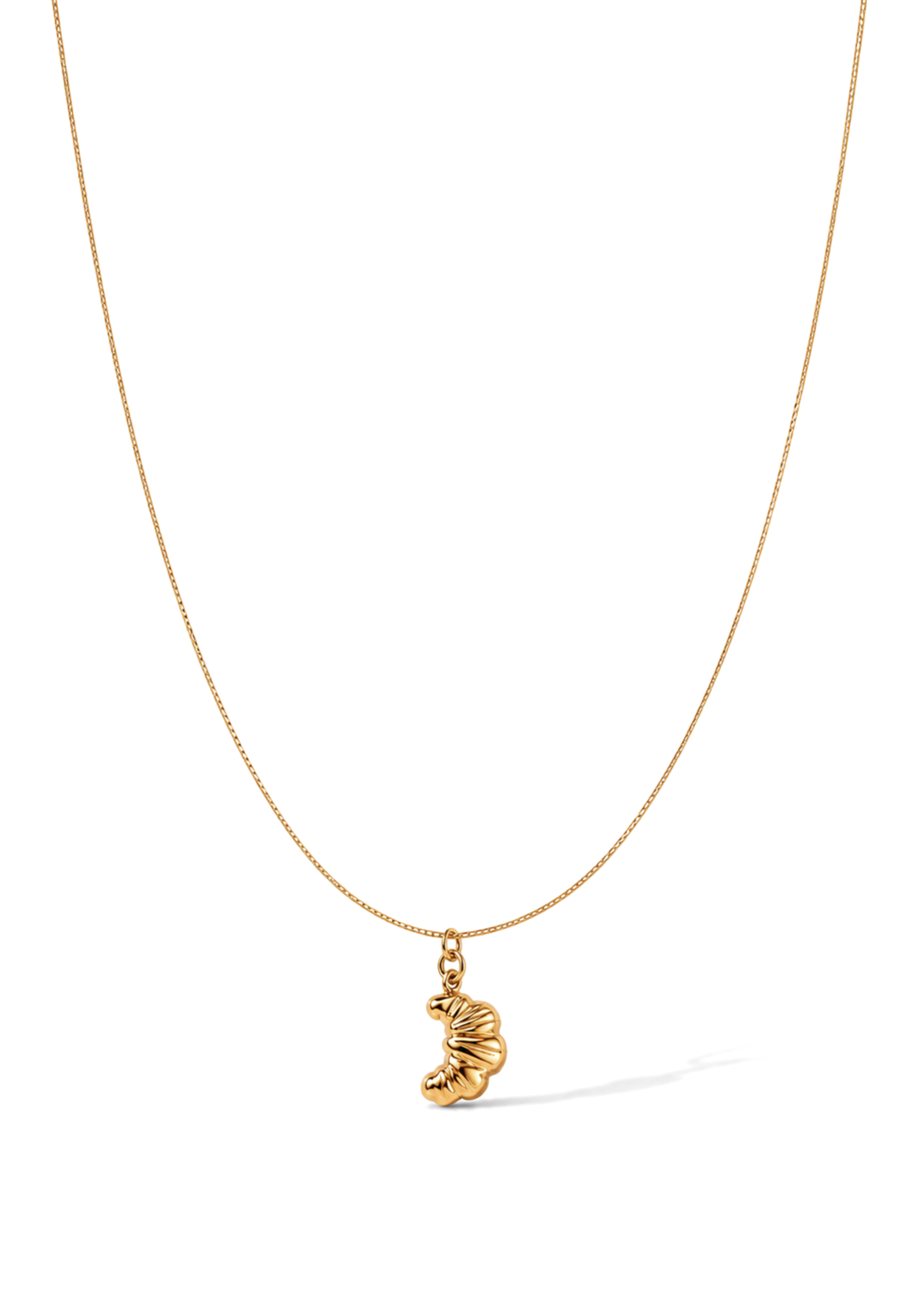 Gipfeli Halskette I Gold