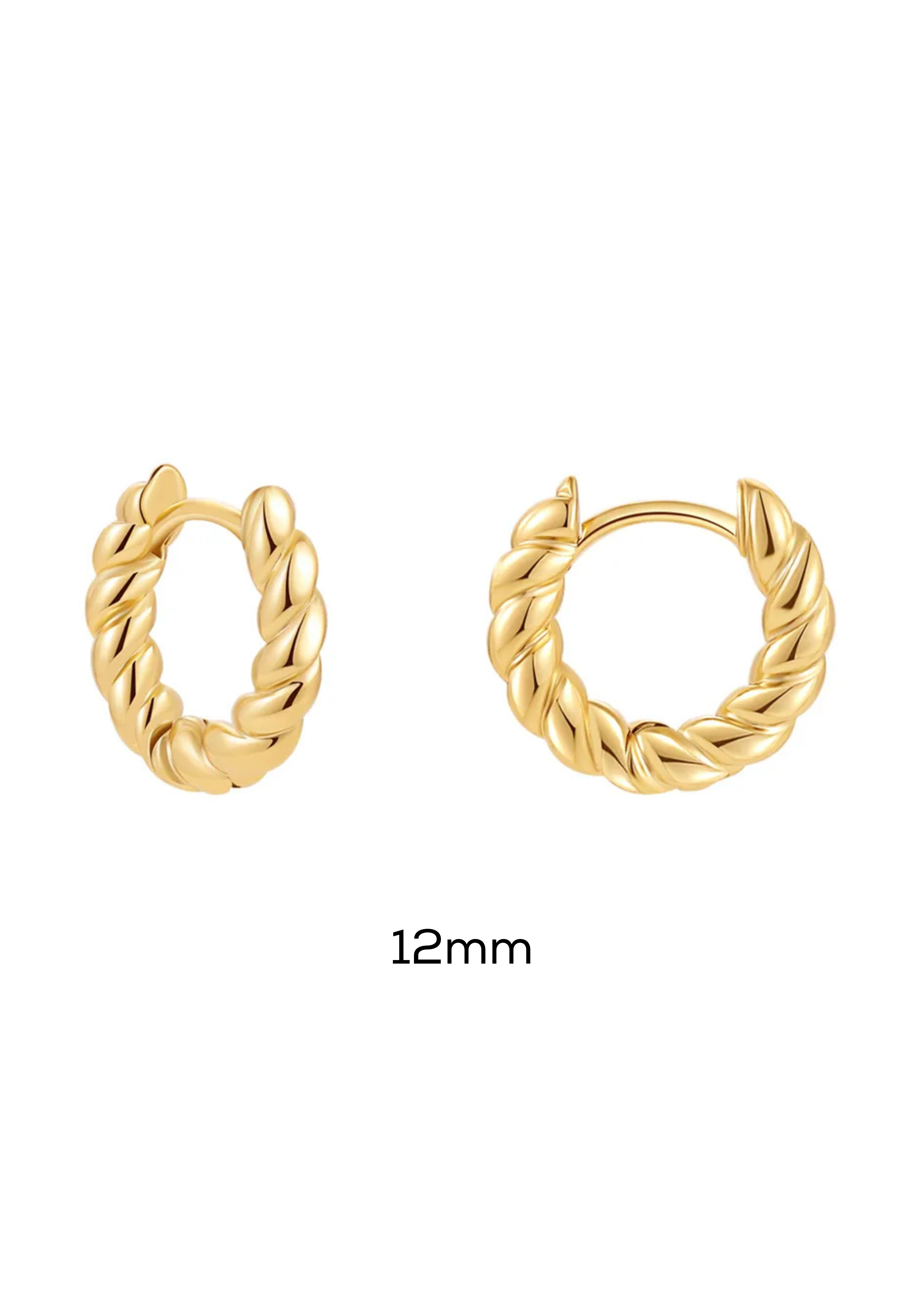 Swirl Ohrringe I GOLD