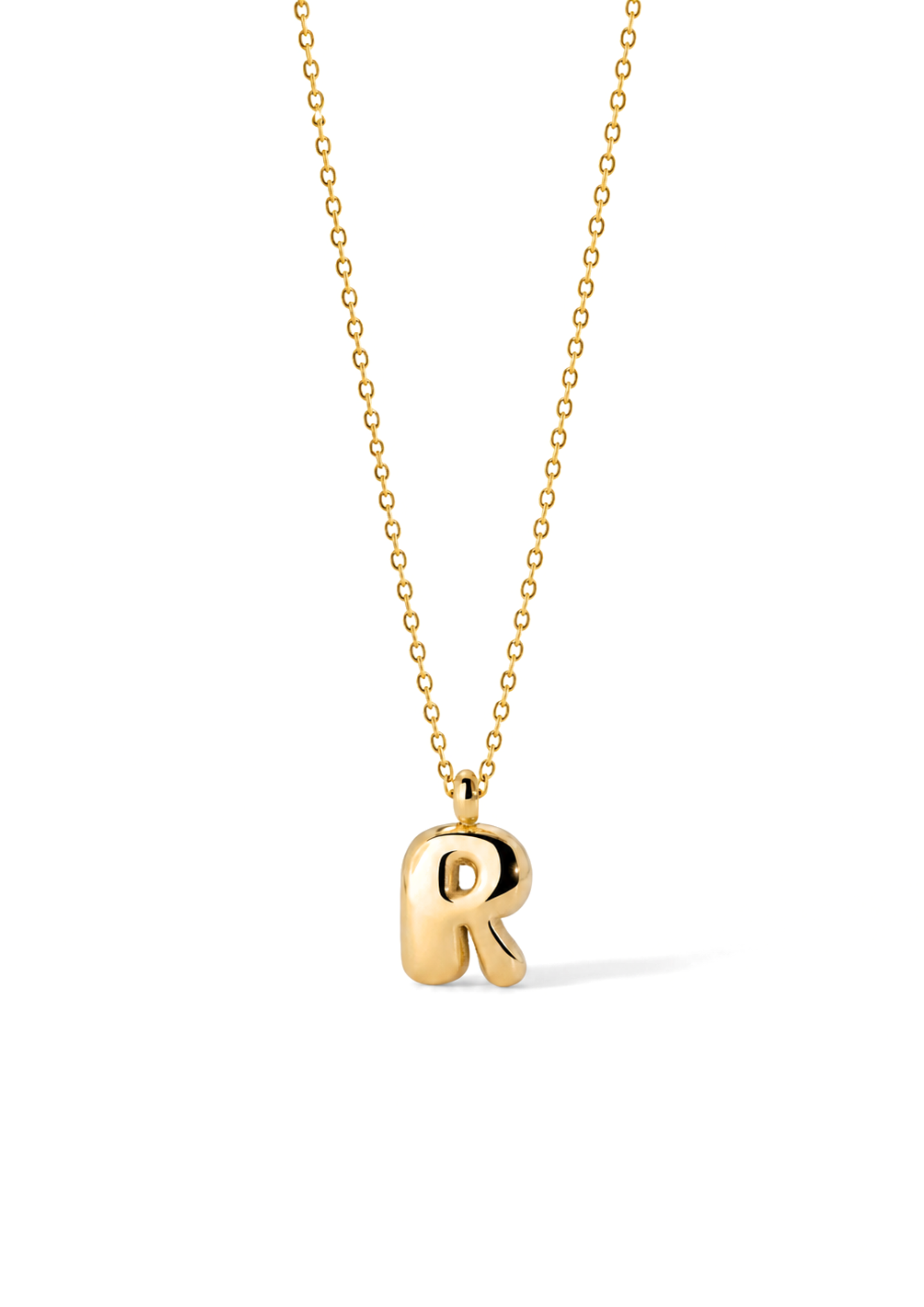 Letter Necklace | Gold