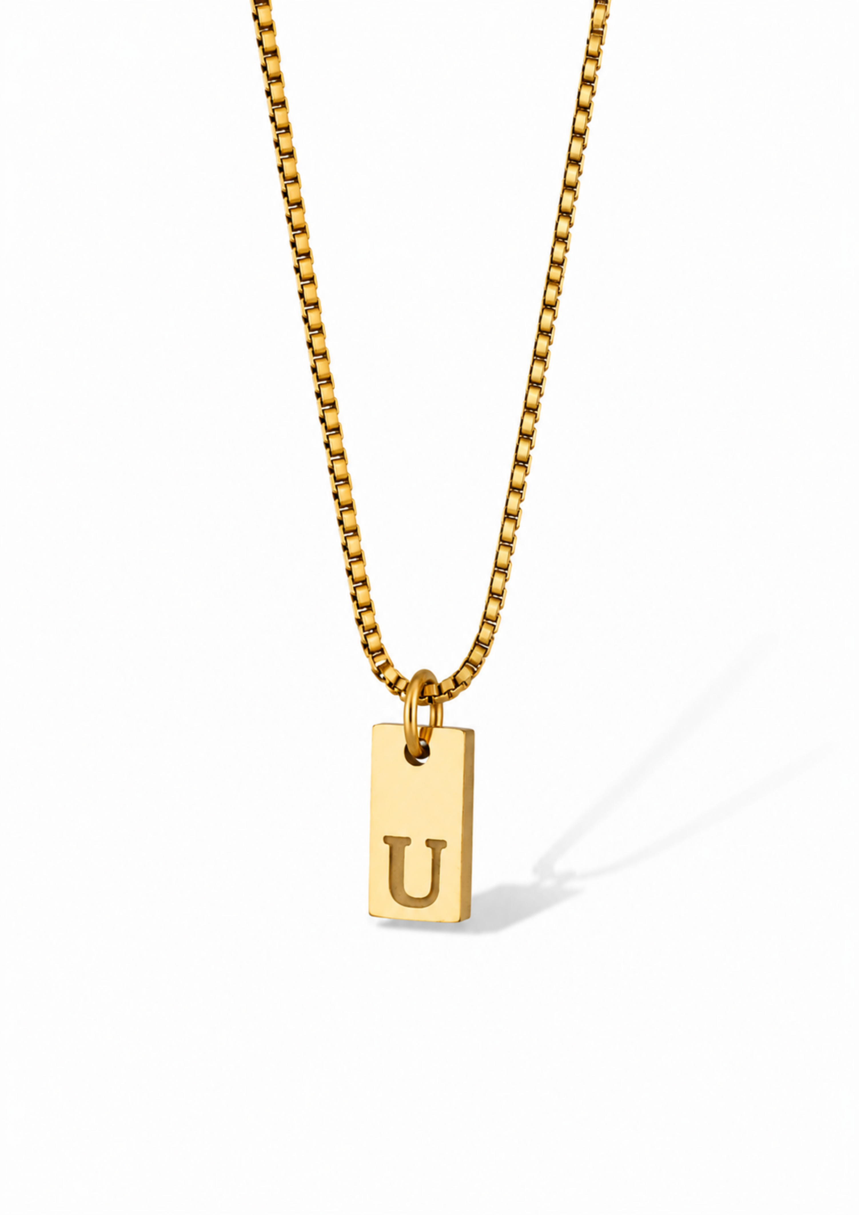 Alpha Halskette I Gold