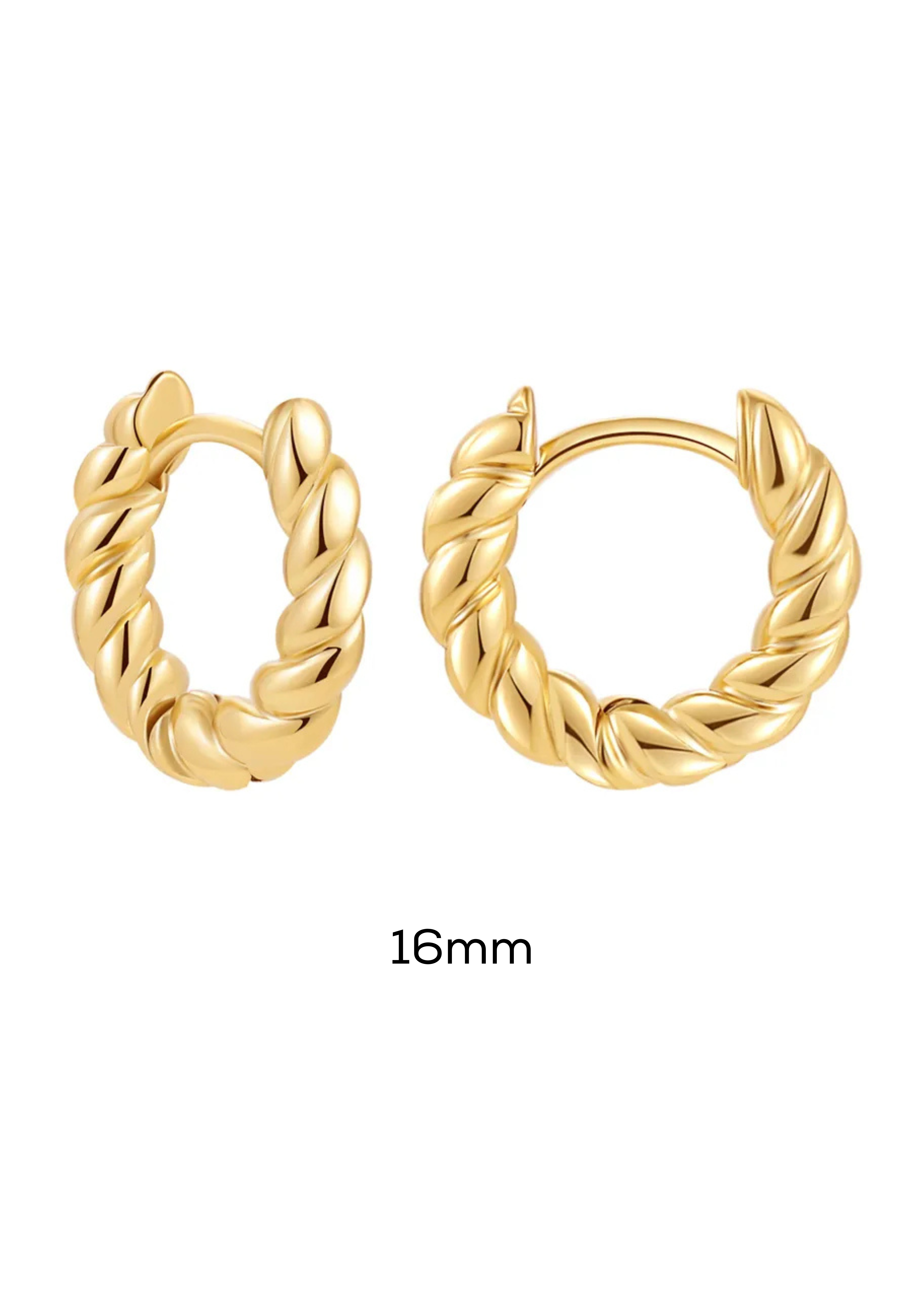Swirl Ohrringe I GOLD