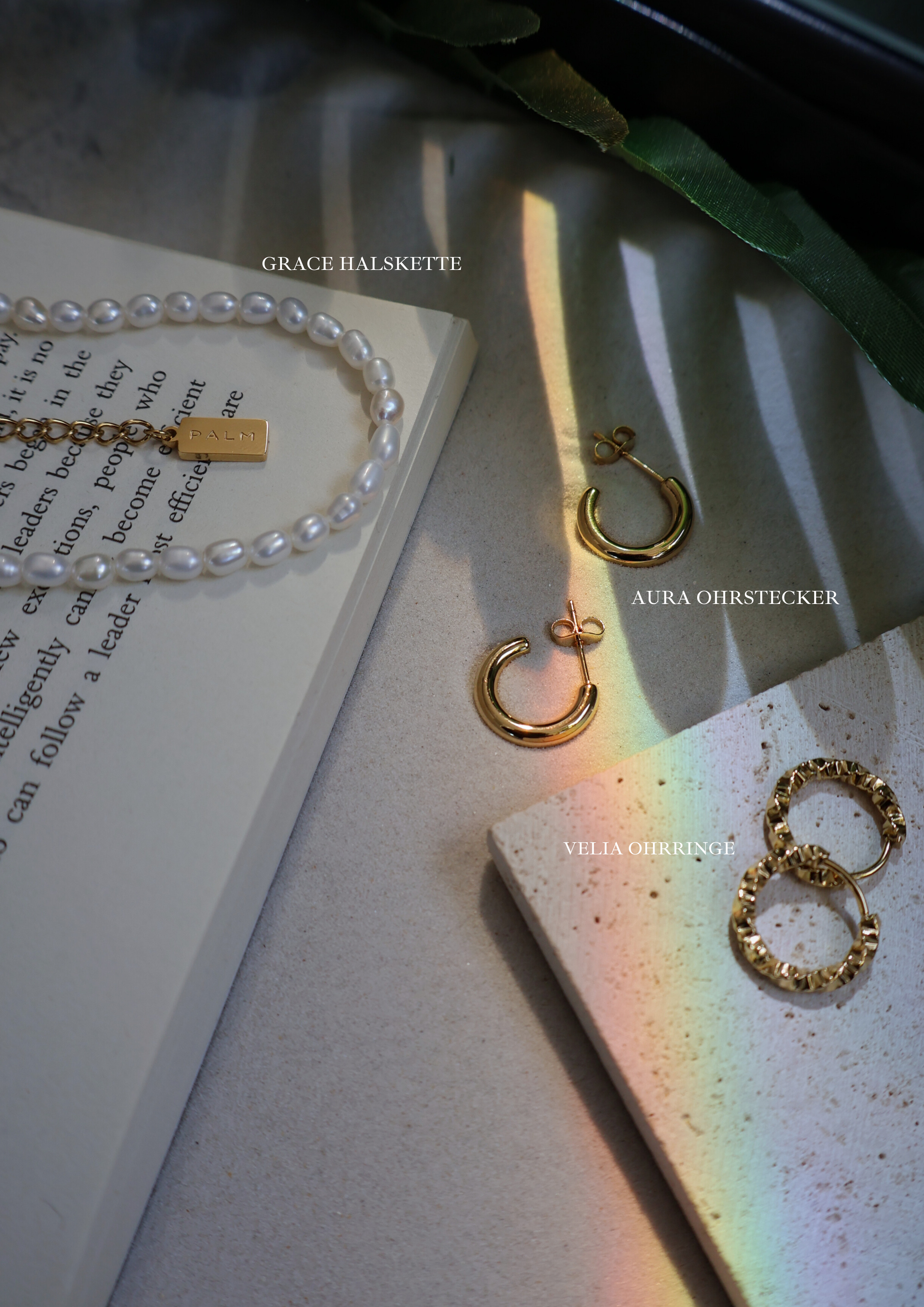 Velia Ohrringe I Gold