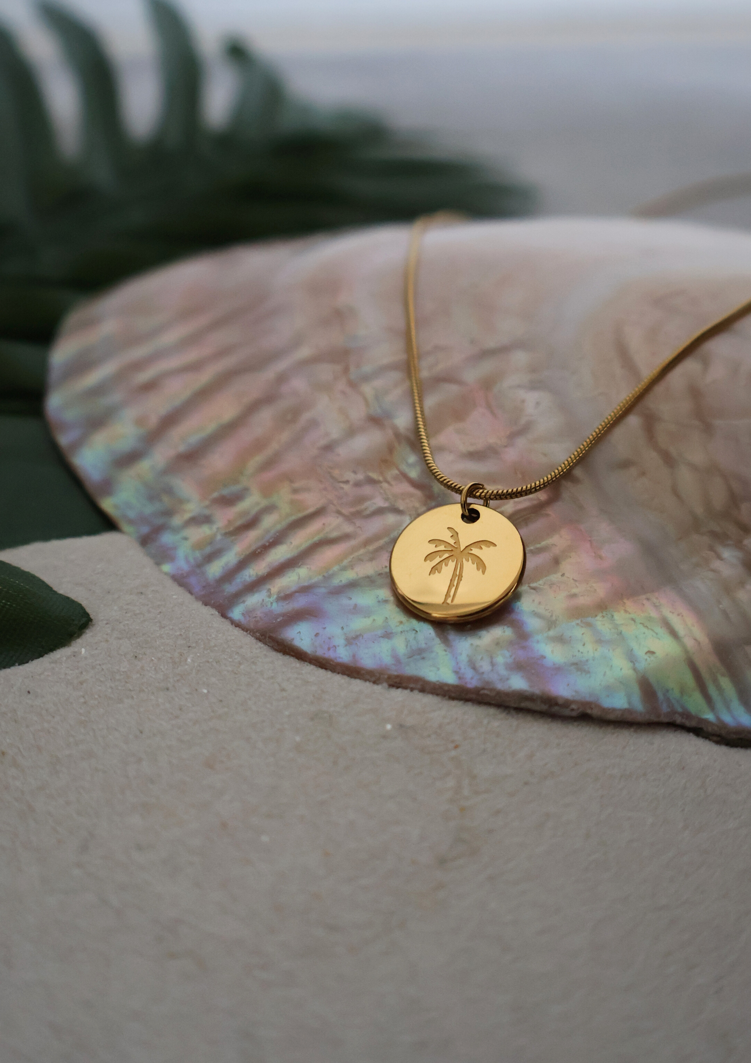 Elaia Halskette I Gold