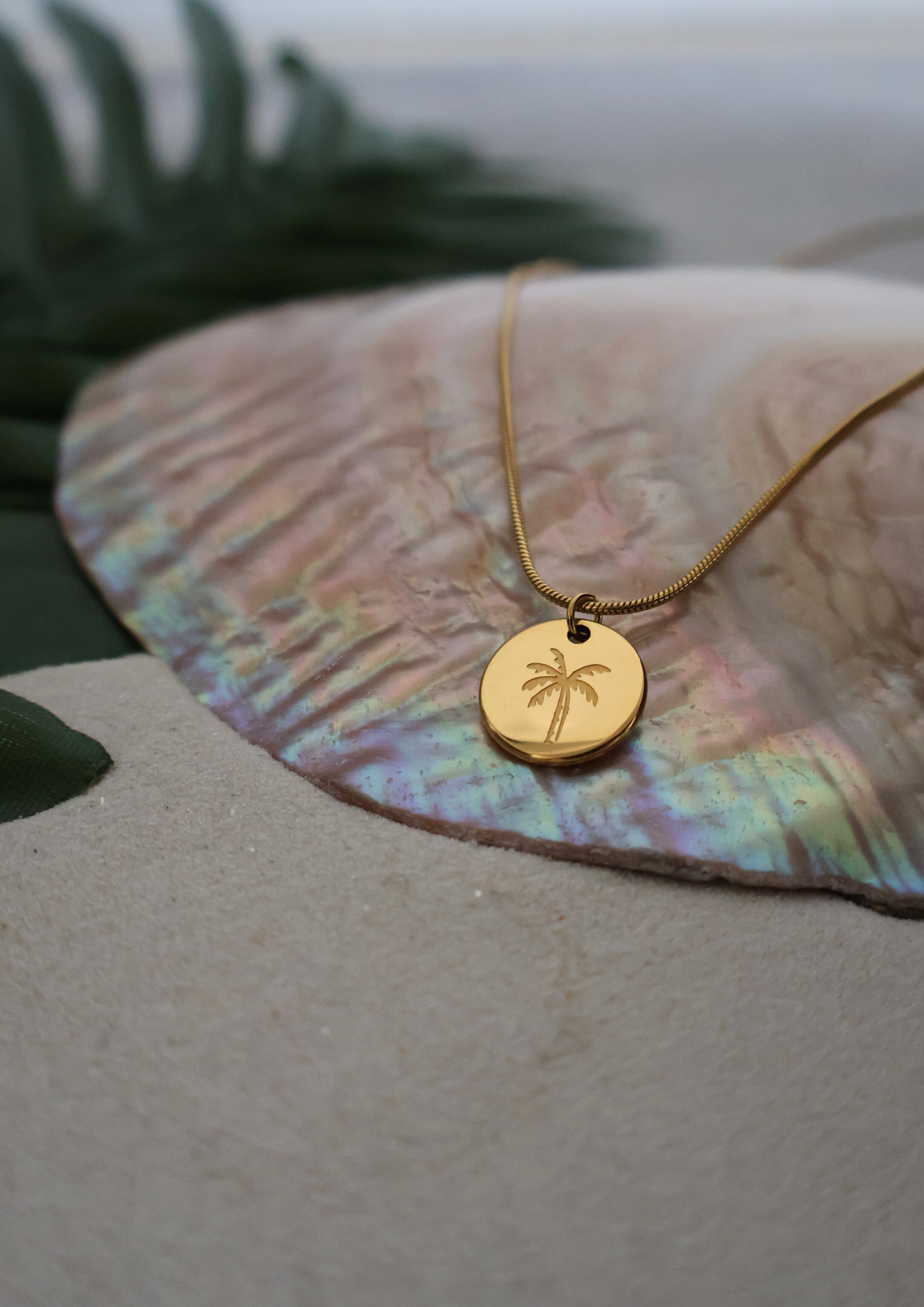 Elaia Halskette I Gold