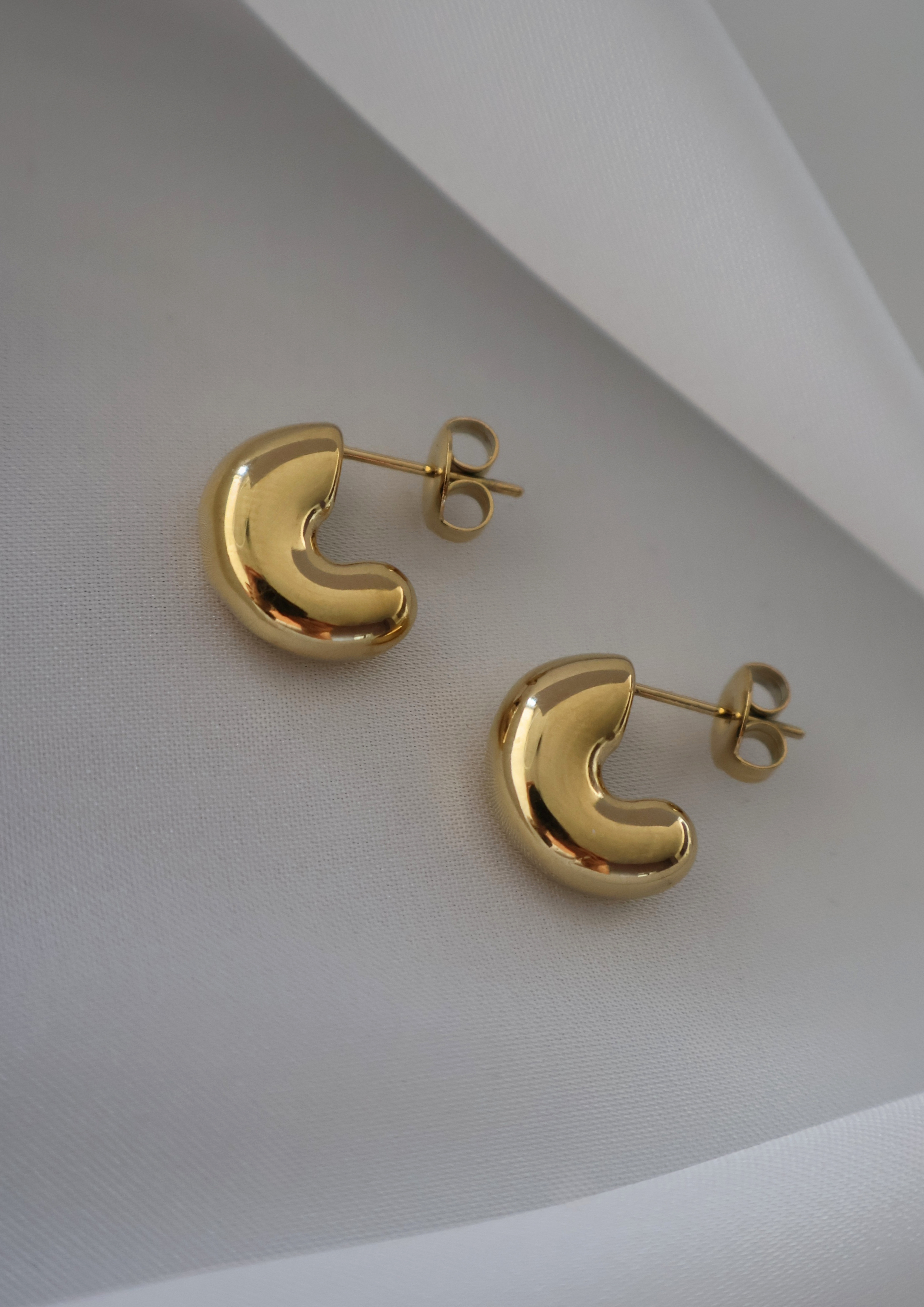 Curve Ohrstecker I GOLD
