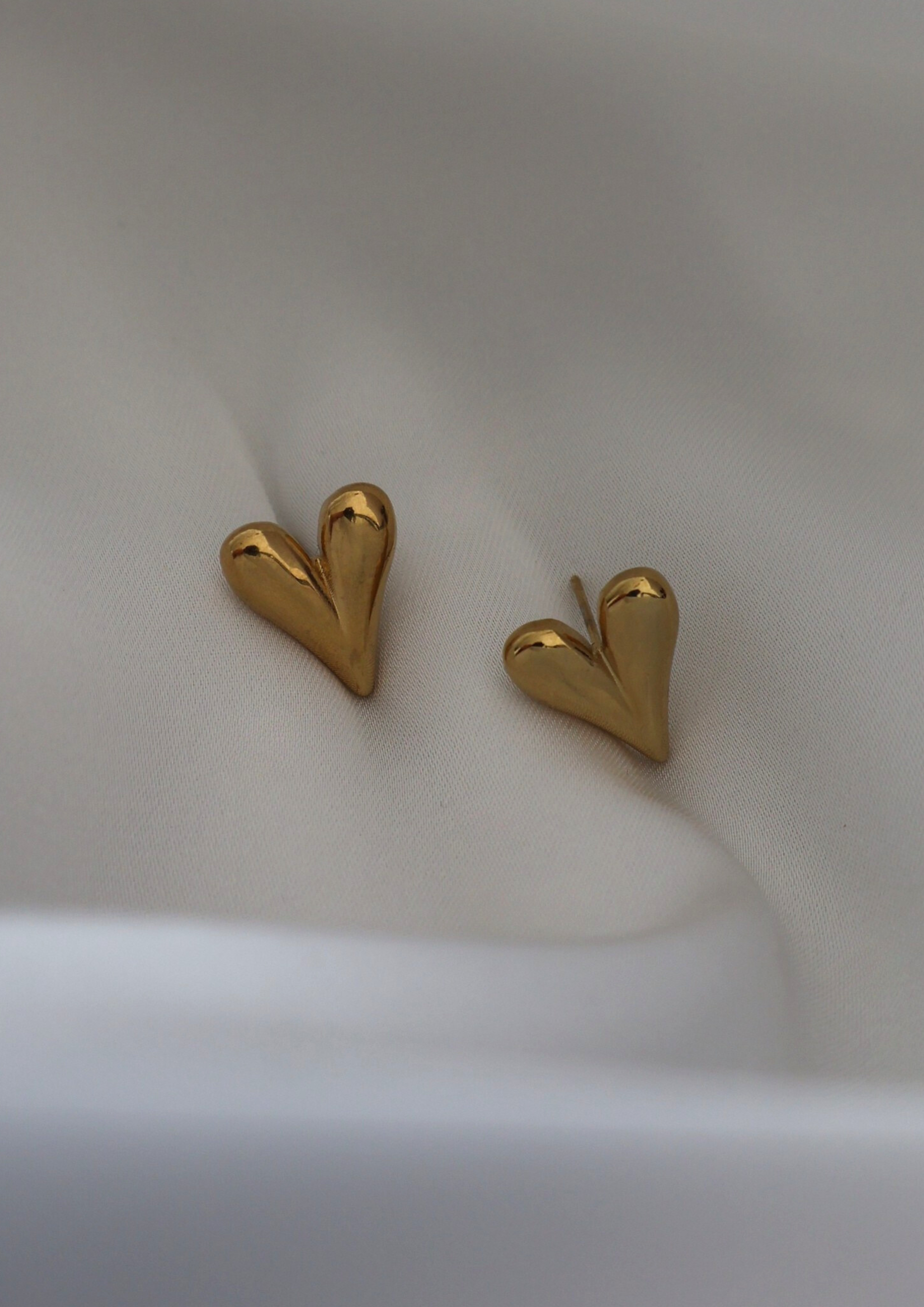 Herz Ohrstecker I GOLD