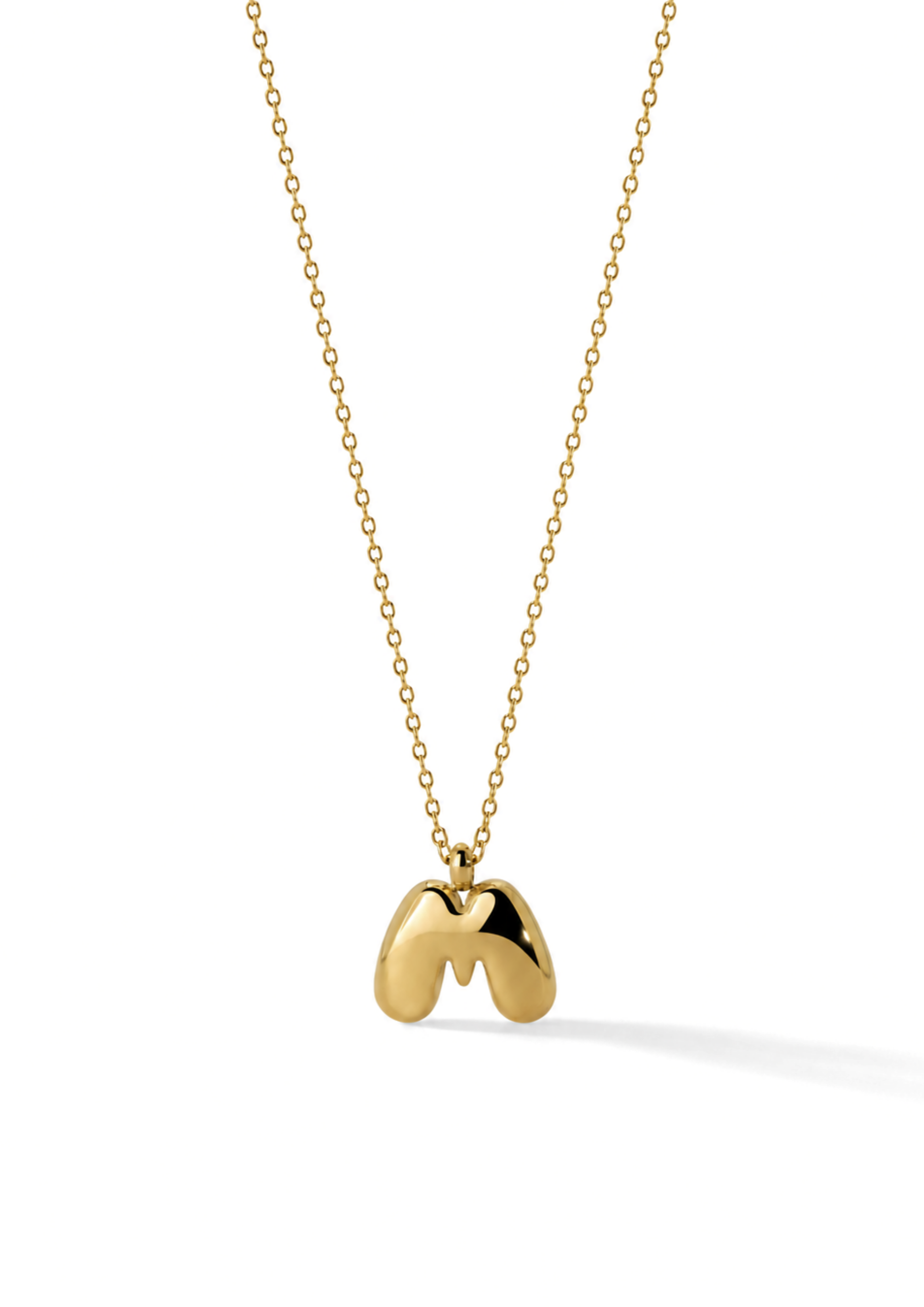Letter Necklace | Gold