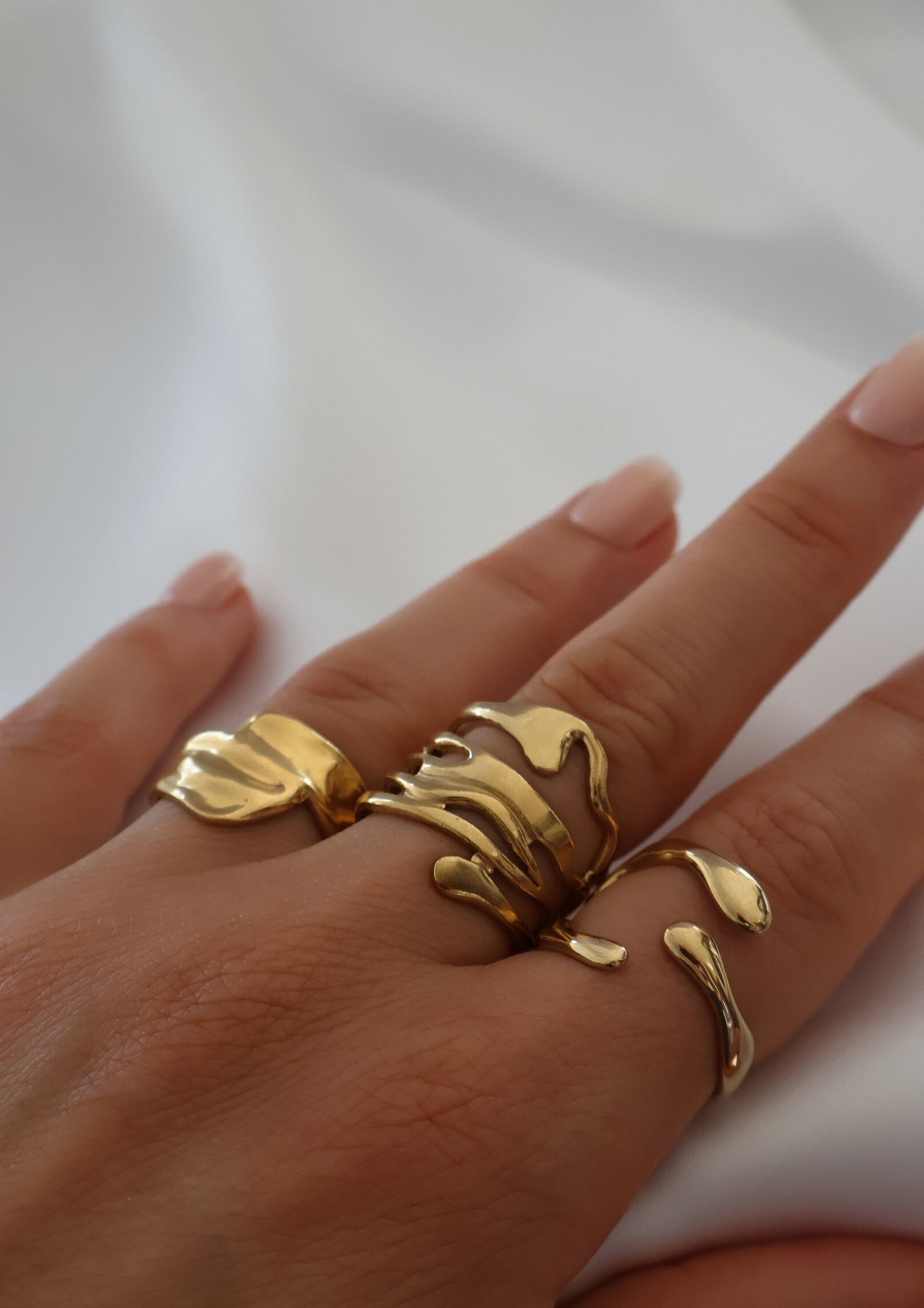 Lava Ring I GOLD