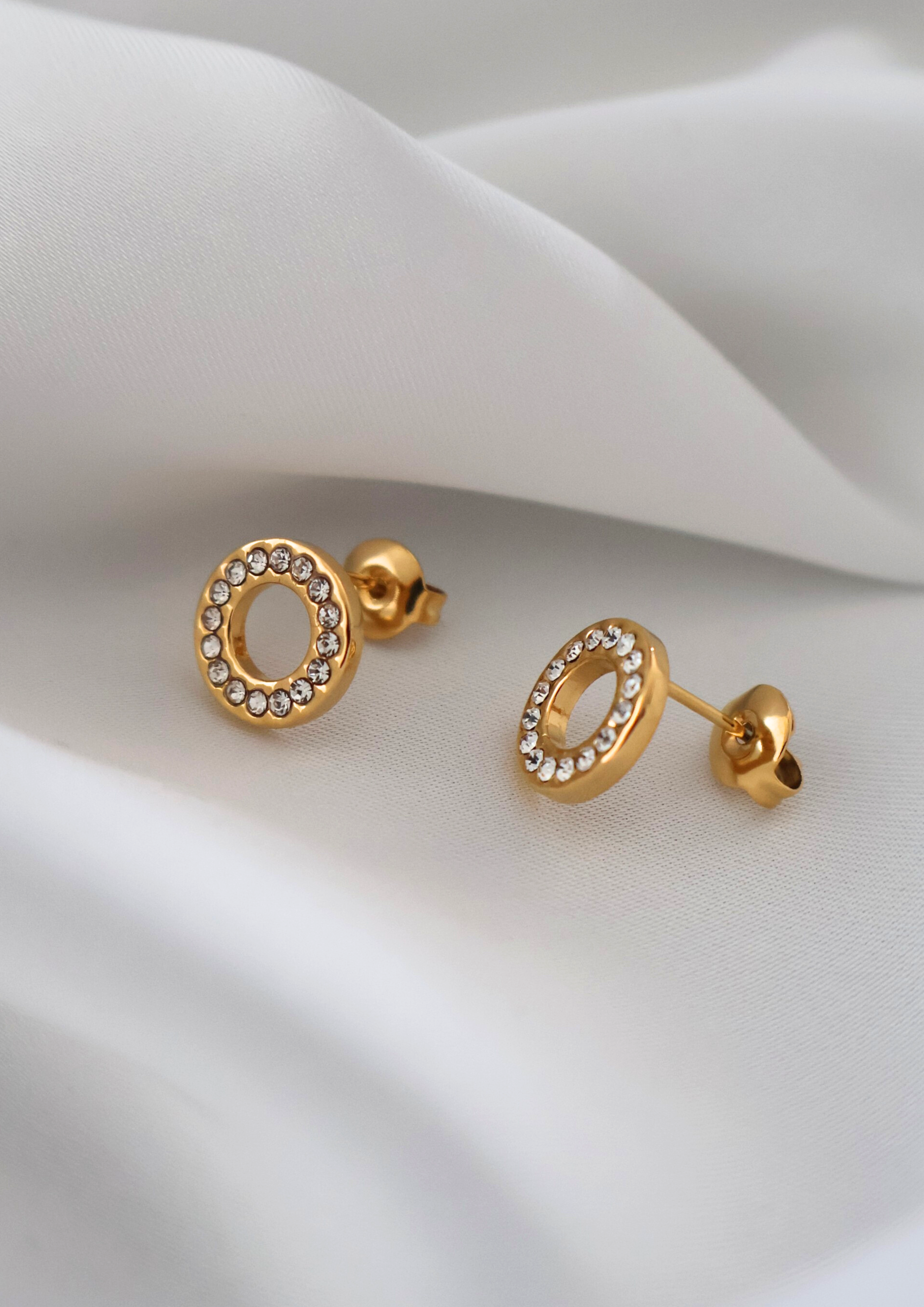 Pointe Ohrstecker I Gold