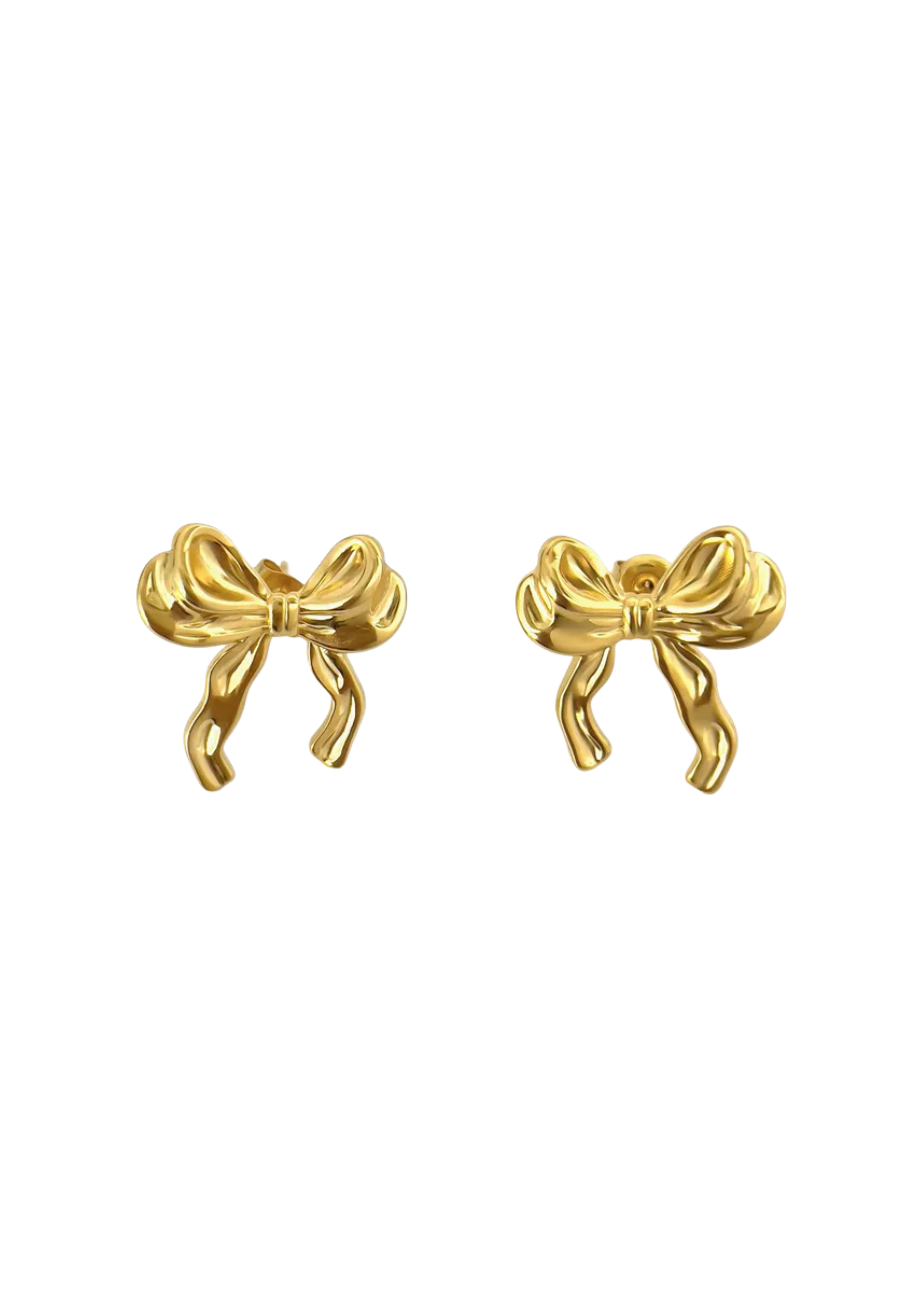 Poise Ohrstecker I Gold