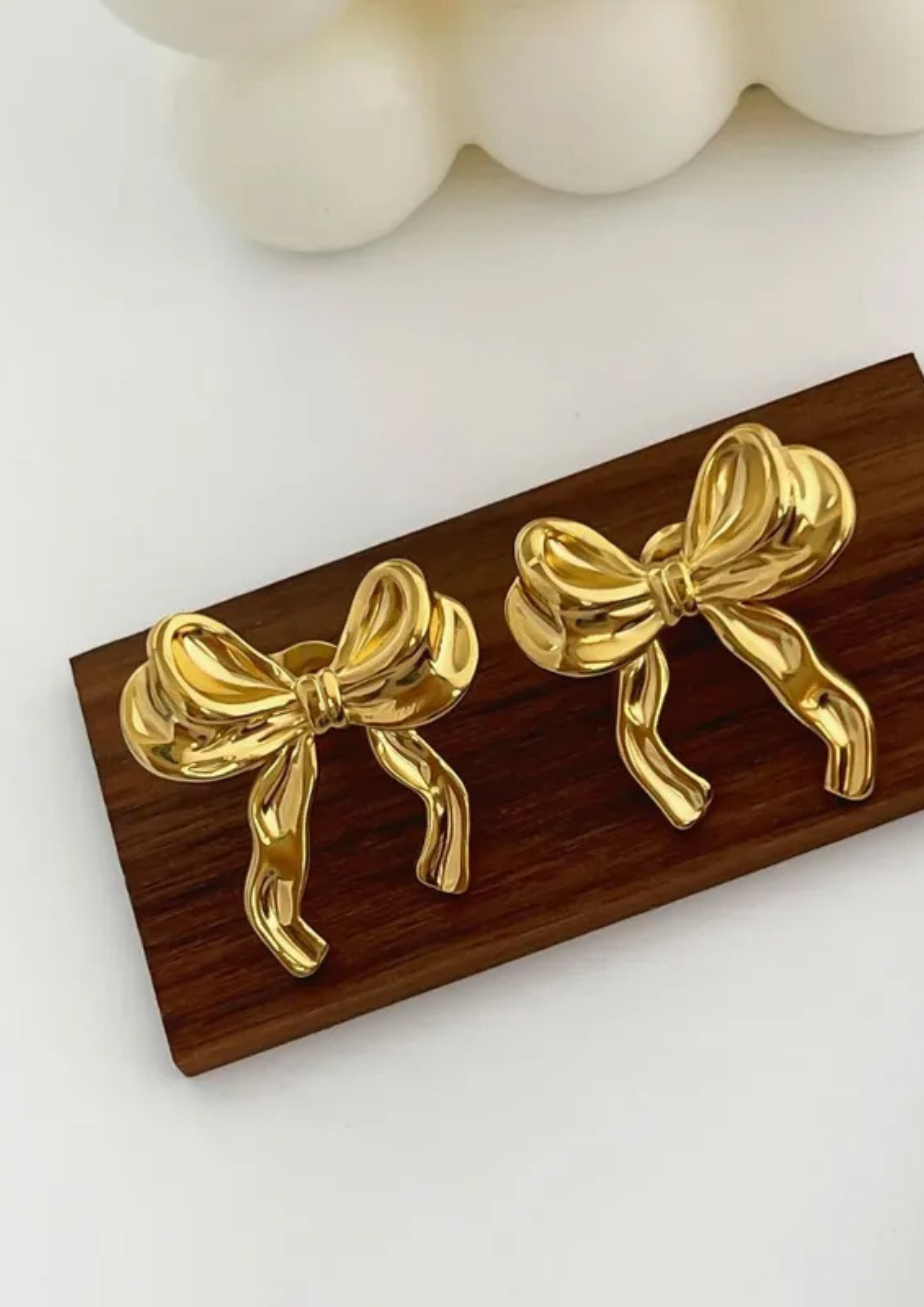 Poise Ohrstecker I Gold