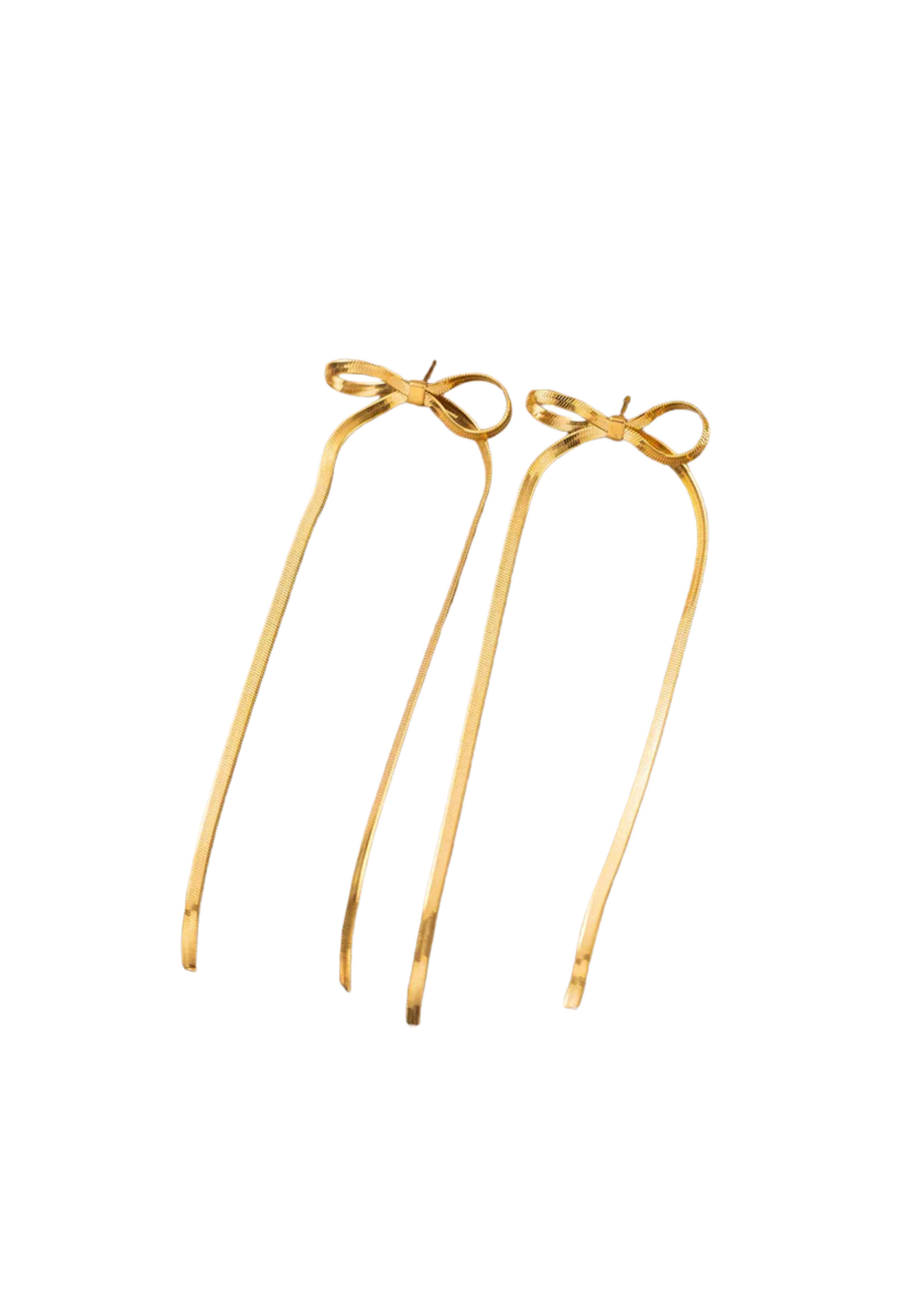 Golden Bow Ohrstecker I Gold