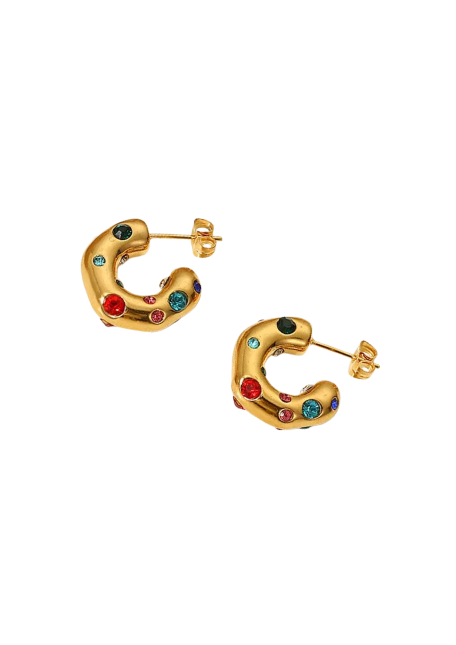 Kaleido Ohrstecker I Gold