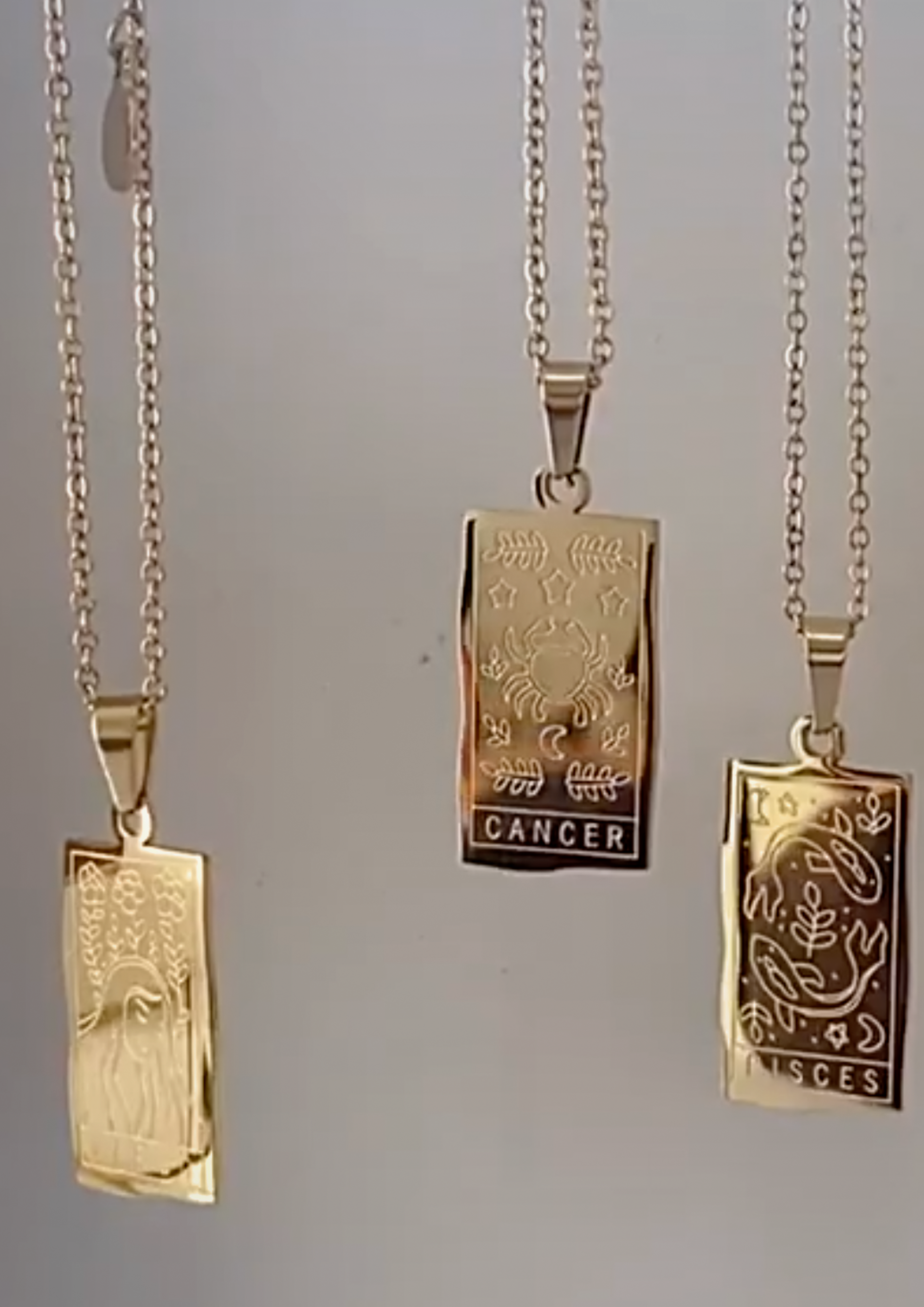 Zodia Halskette I Gold