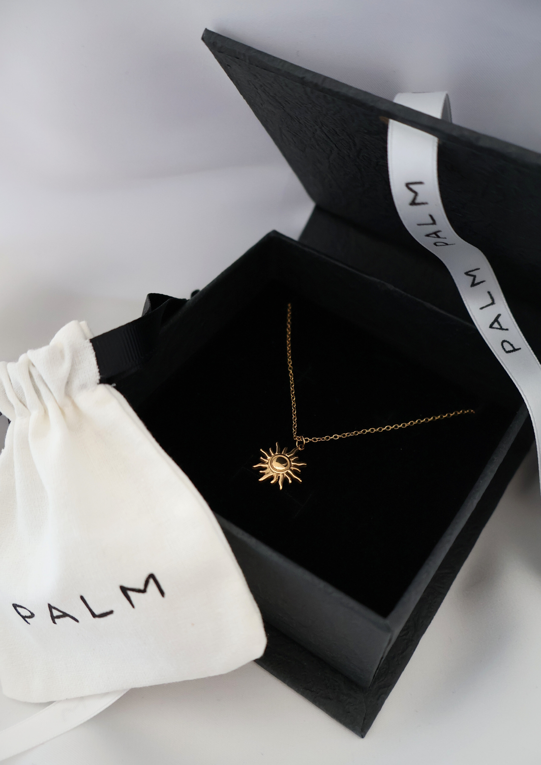 PALM - Geschenkbox I Schwarz