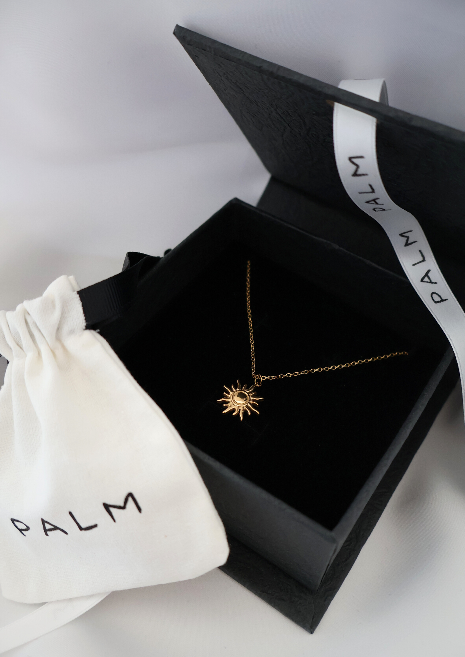 PALM - Geschenkbox I Schwarz