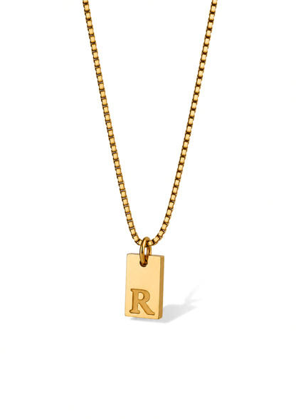 Alpha Halskette I Gold
