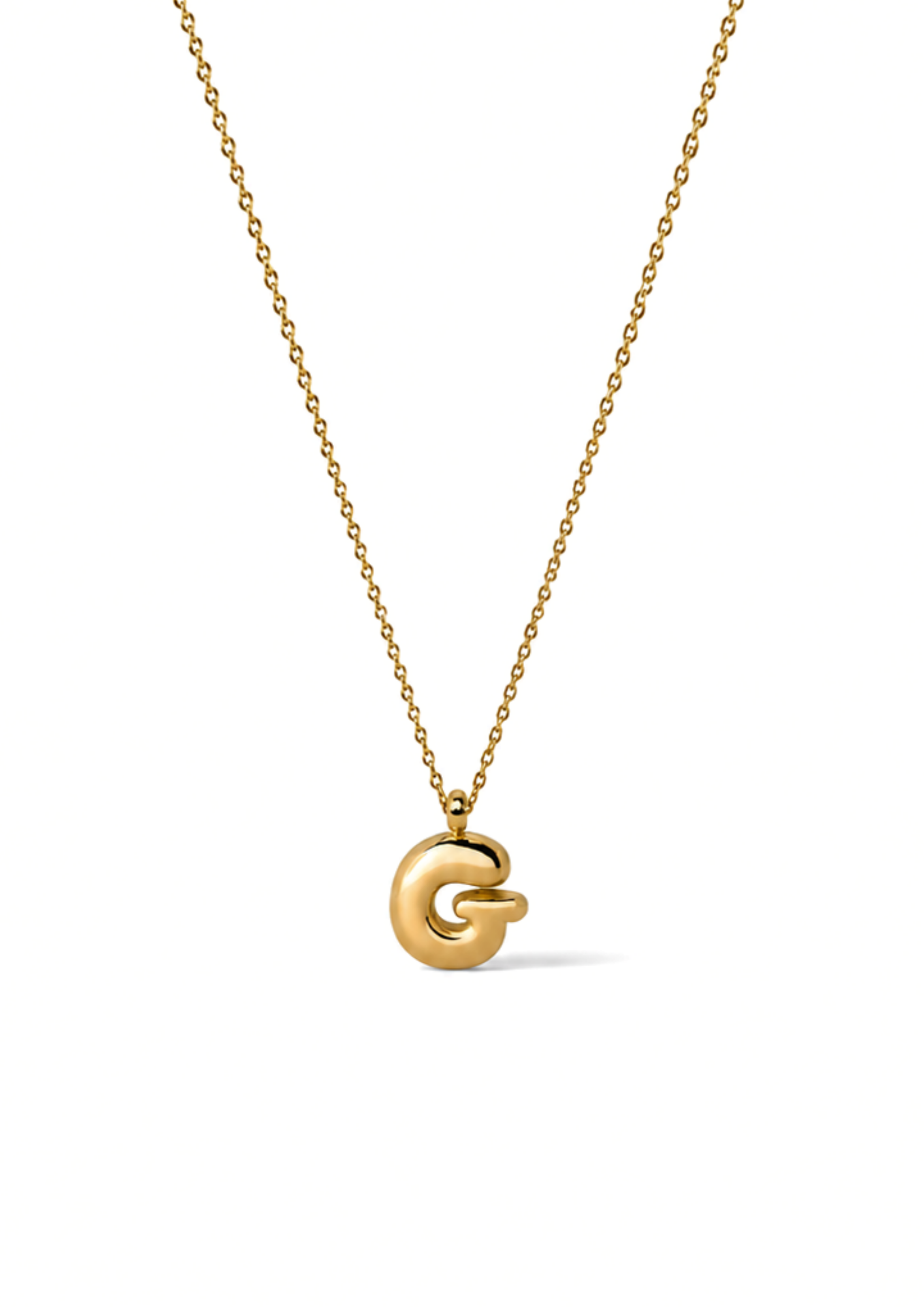 Letter Necklace | Gold