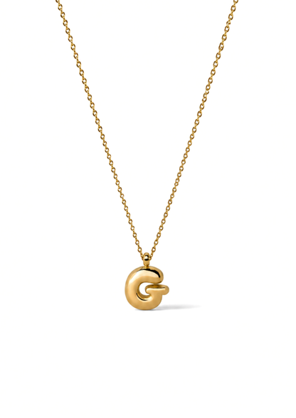 Letter Necklace | Gold