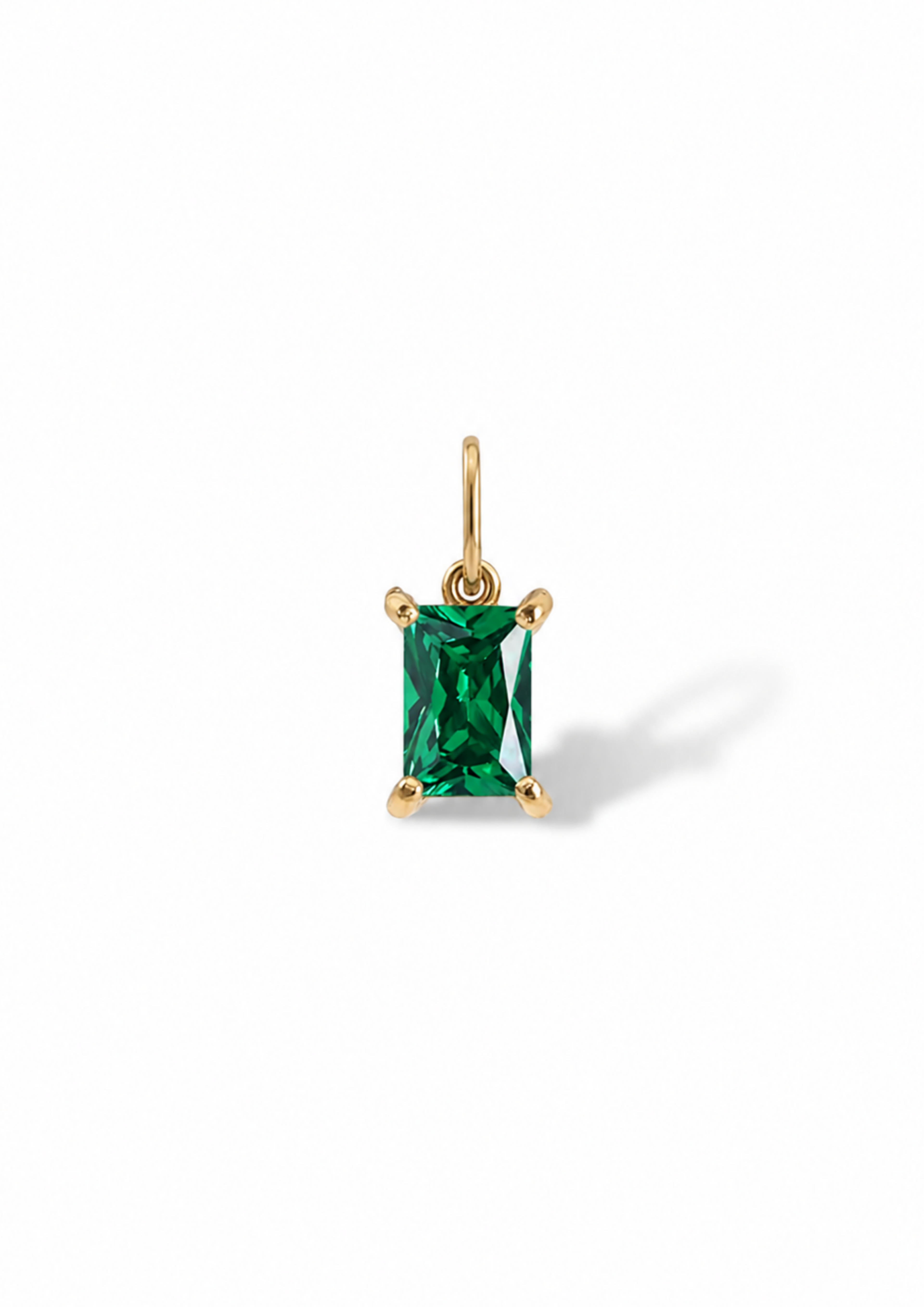 Birthstone Charm I Gold