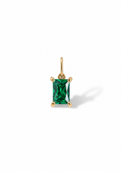Birthstone Charm I Gold